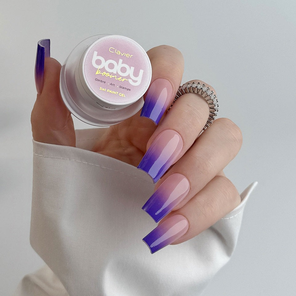 R11 Baby Boomer/Ombre Gel - Wildberry - 3 g-Nail Art-Clavier-NR Kosmetik