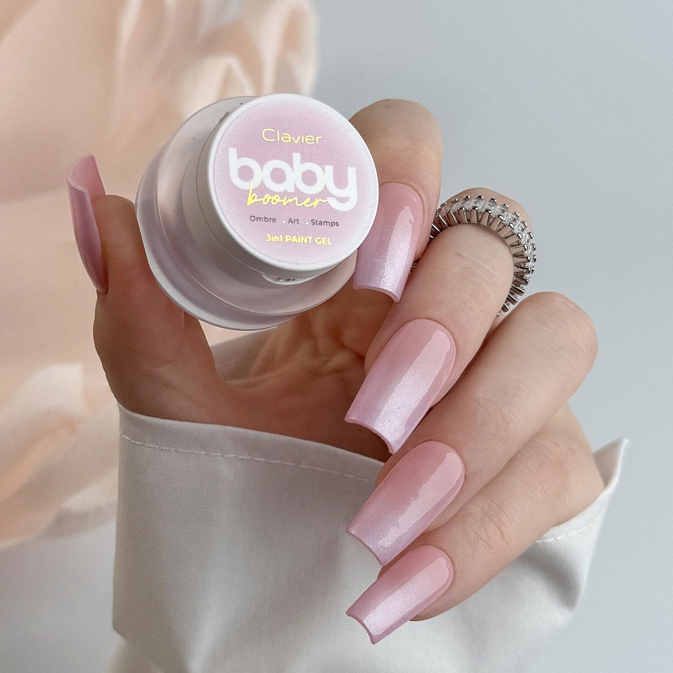 U02 Baby Boomer/Ombre Gel - Pinkara - 3 g-Nail Art-Clavier-NR Kosmetik