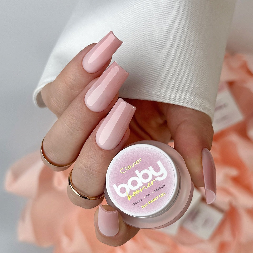 B02 Baby Boomer/Ombre Gel - Ballet - 3 g-Nail Art-Clavier-NR Kosmetik