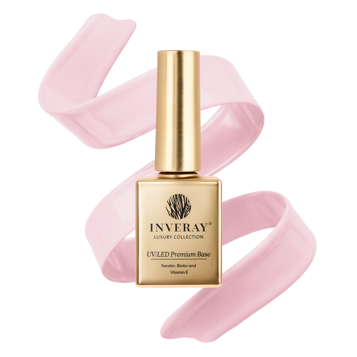Base Coat - Rubber Premium Celebration Blush - 10 ml-UV Hybrid TOP/BASE-Inveray-NR Kosmetik