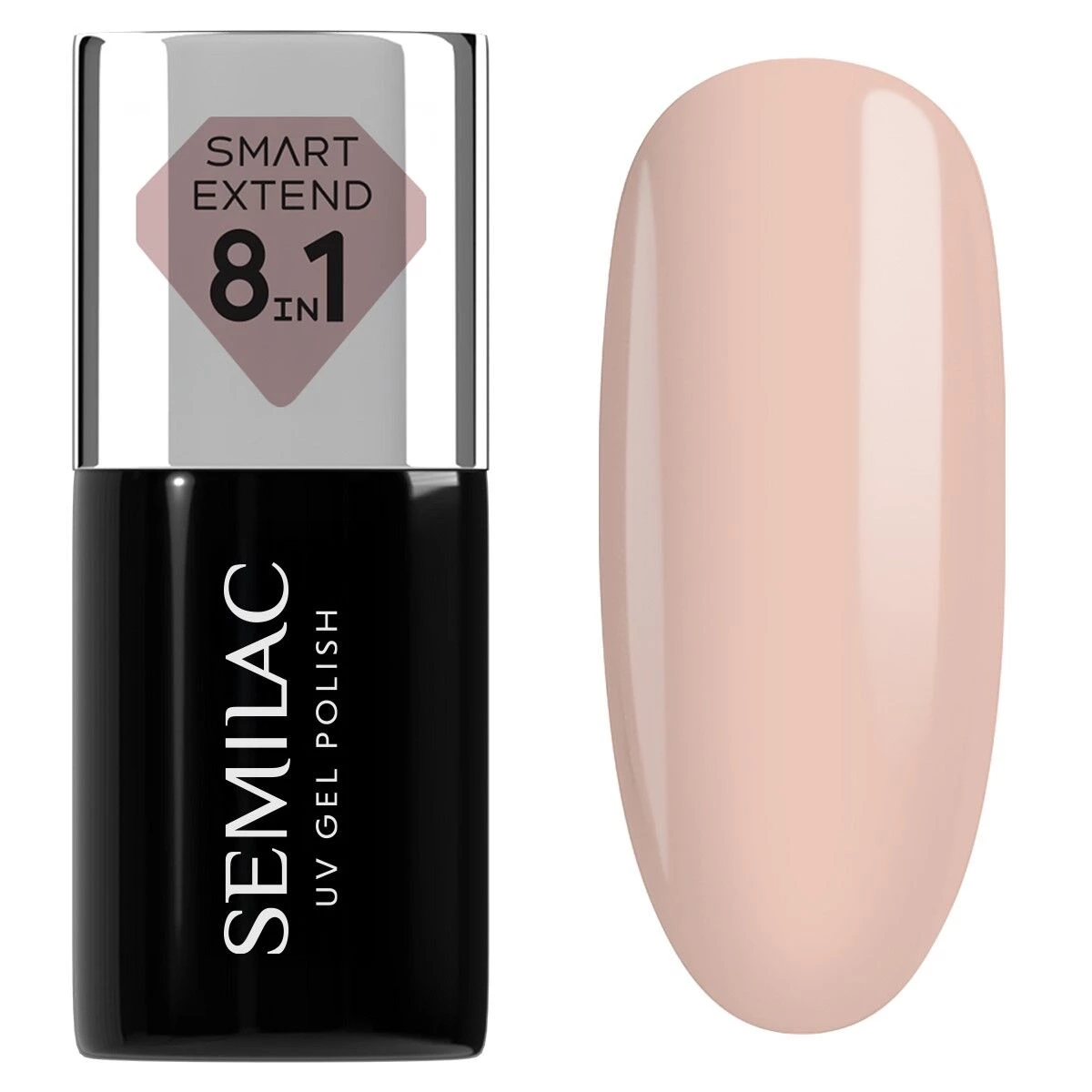 Smart Builder 8in1 - Pale Nude 816 - 7 ml-Gelpolish Opbygning-Semilac-NR Kosmetik