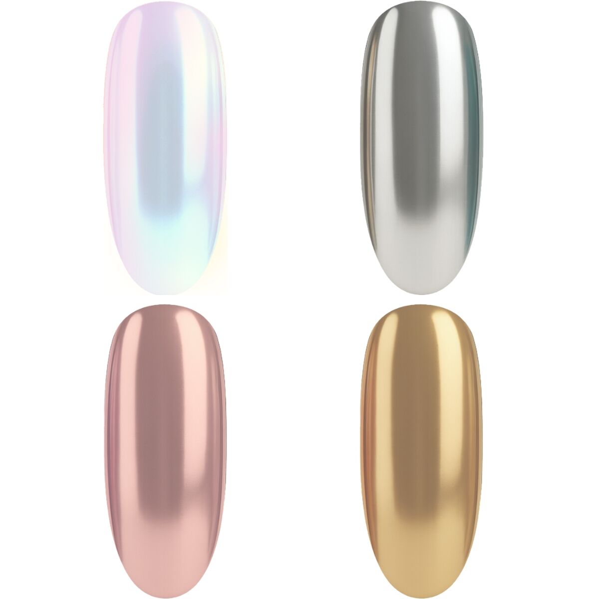 Semilac Chrome Nails Set-Effekter-Semilac-NR Kosmetik