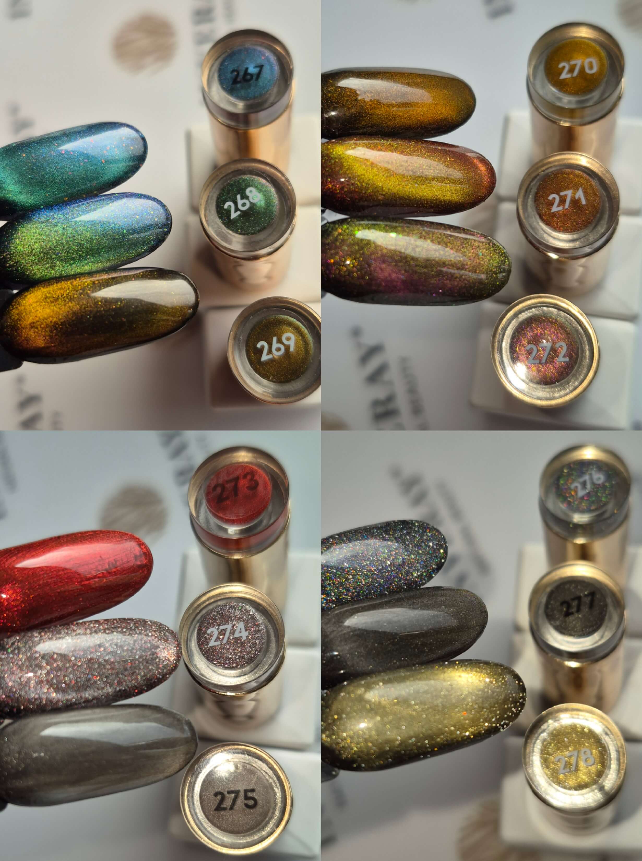 Gelpolish - 278 Golden Eclipse- 10ml-Gelpolish-Inveray-NR Kosmetik