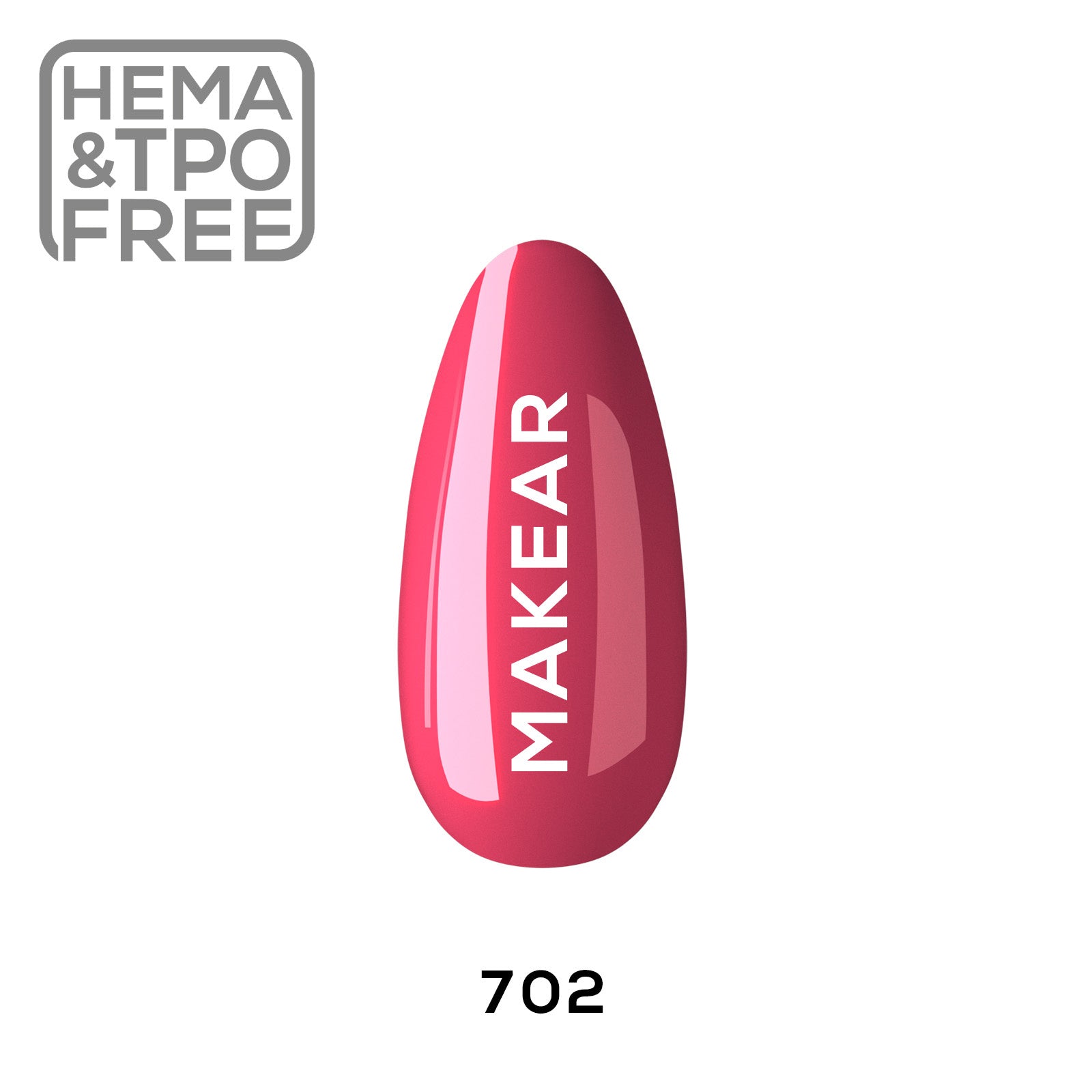Gelpolish - 702 MAKEAR-Gelpolish-MAKEAR-NR Kosmetik
