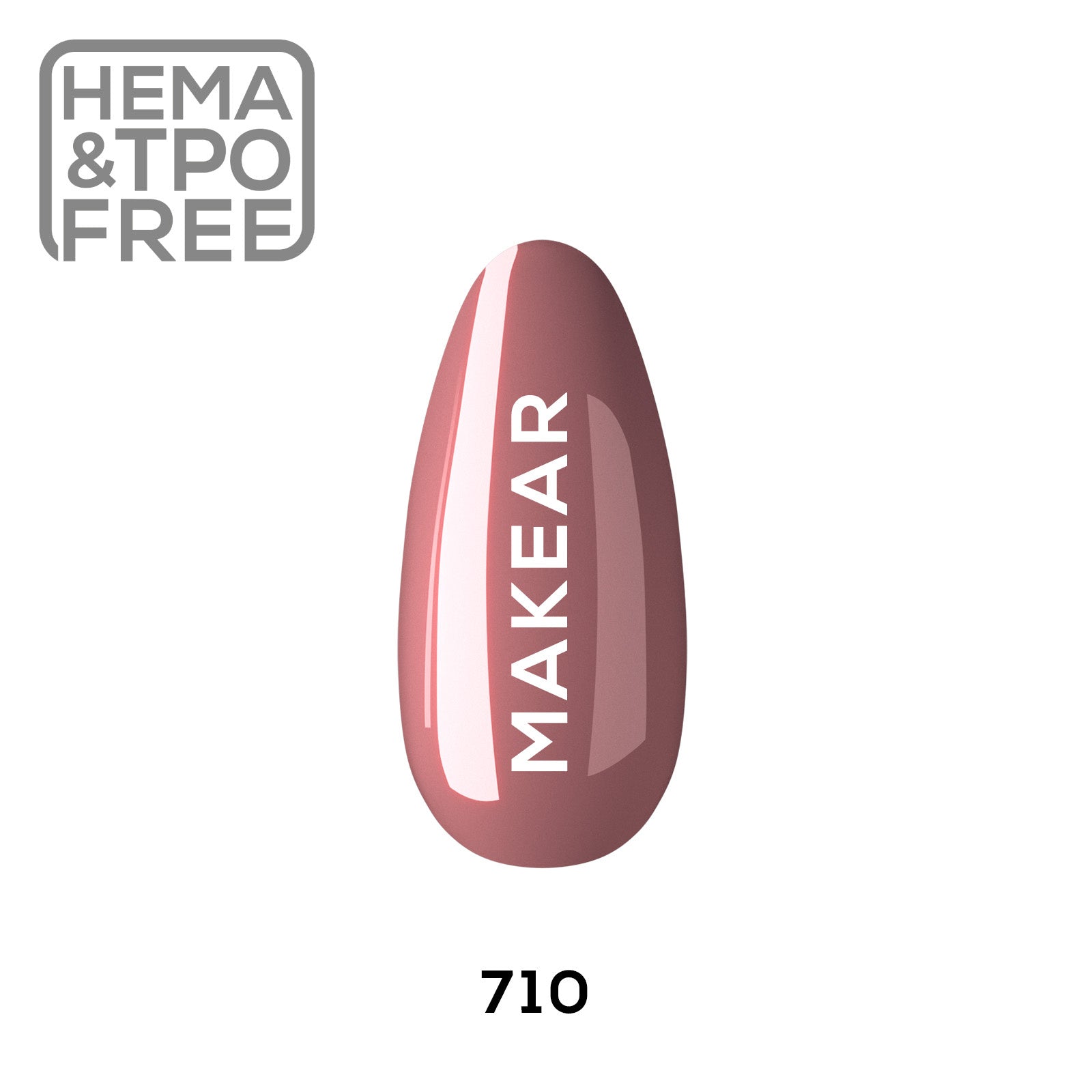 Gelpolish - 710 MAKEAR-Gelpolish-MAKEAR-NR Kosmetik