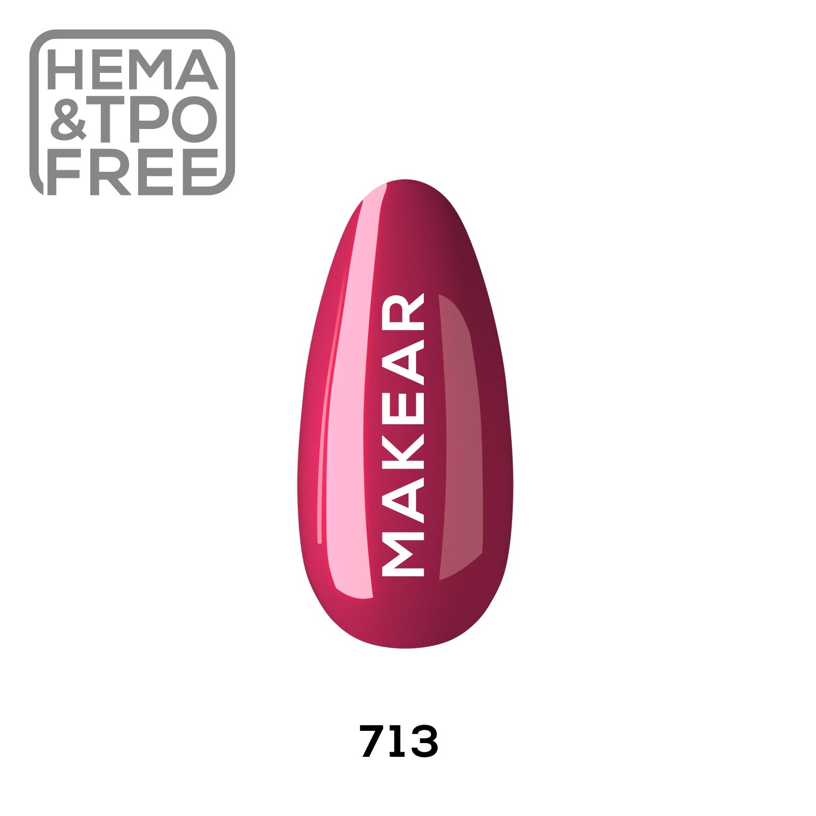 Gelpolish - 713 MAKEAR-Gelpolish-MAKEAR-NR Kosmetik