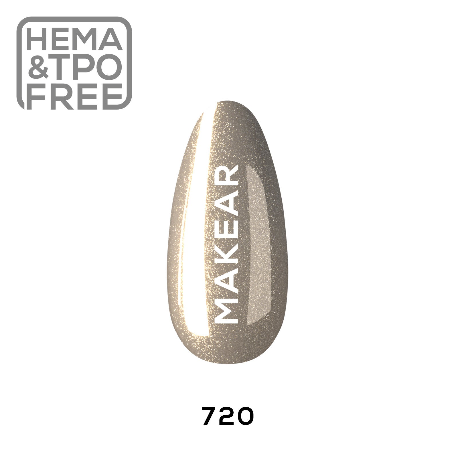 Gelpolish - 720 MAKEAR-Gelpolish-MAKEAR-NR Kosmetik