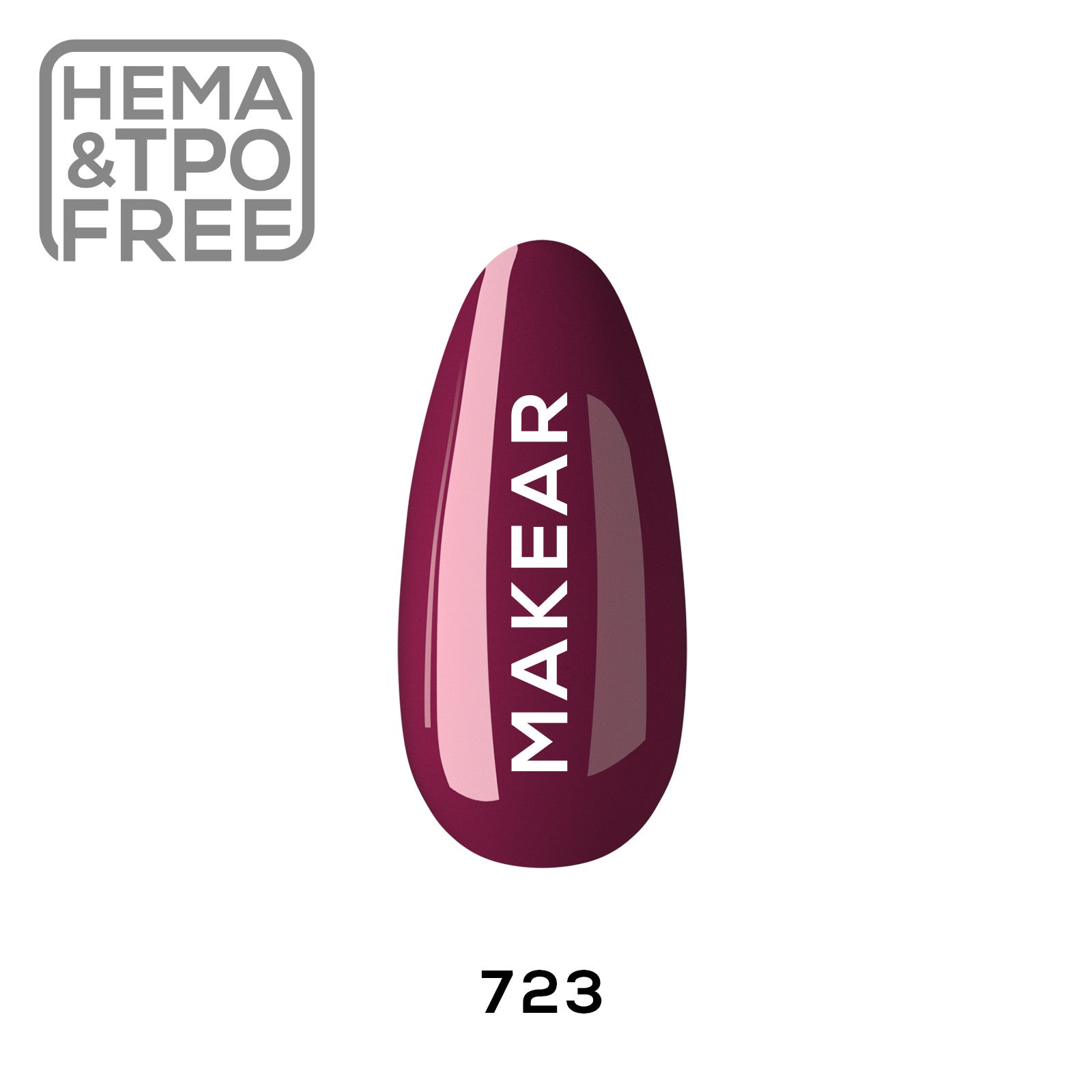 Gelpolish - 723 MAKEAR-Gelpolish-MAKEAR-NR Kosmetik
