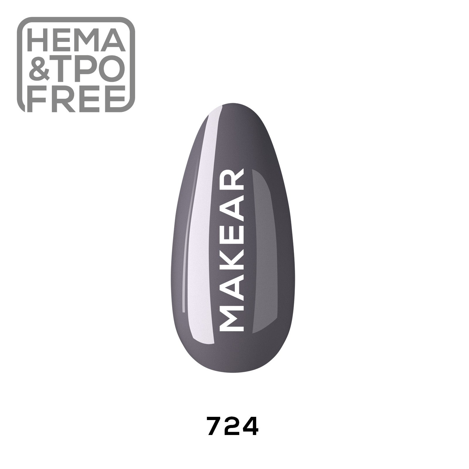 Gelpolish - 724 MAKEAR-Gelpolish-MAKEAR-NR Kosmetik