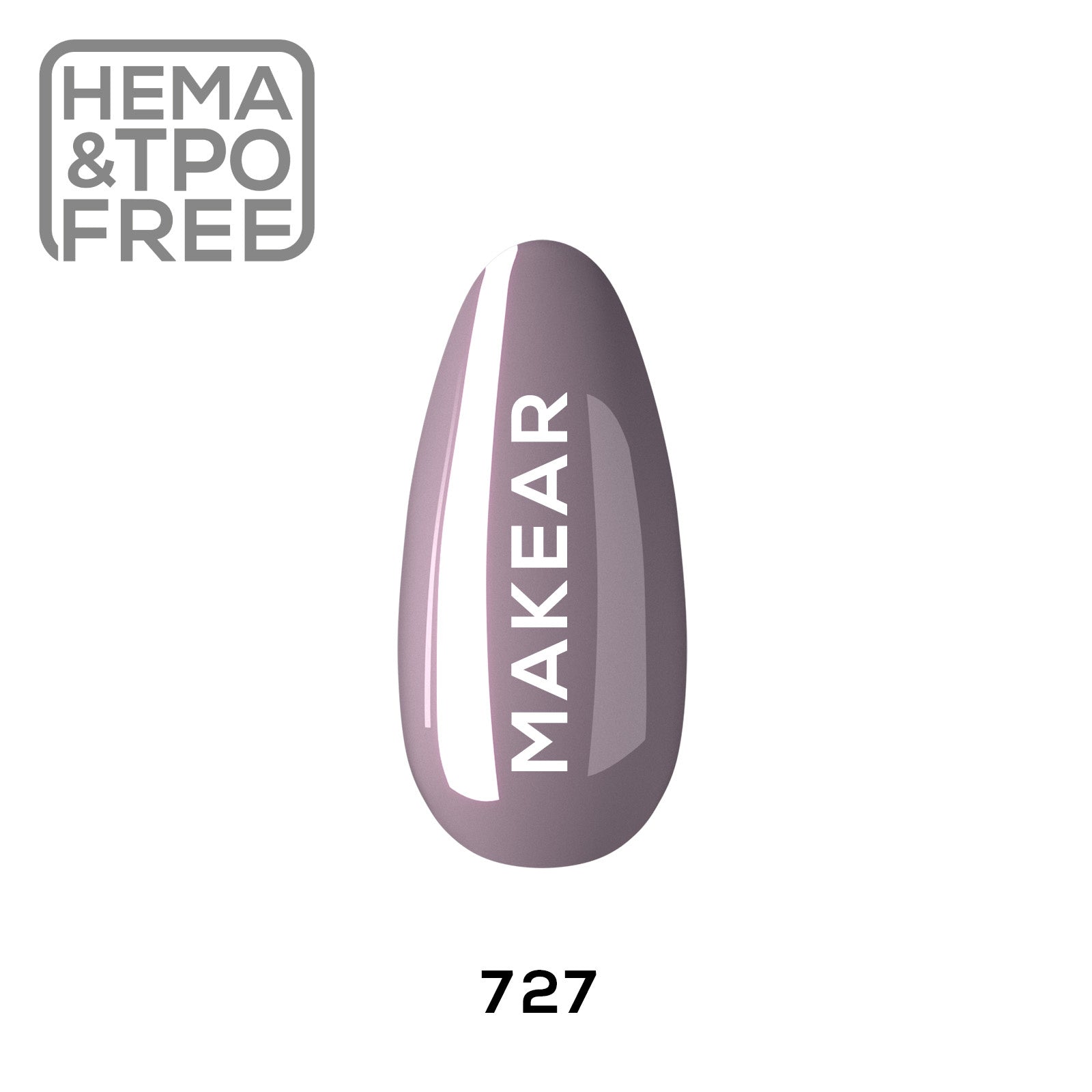 Gelpolish - 727 MAKEAR-Gelpolish-MAKEAR-NR Kosmetik