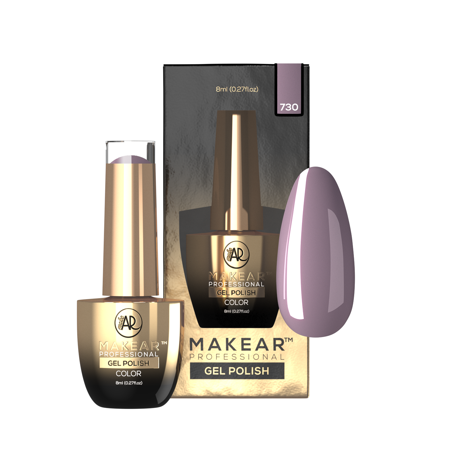 Gelpolish - 730 MAKEAR-Gelpolish-MAKEAR-NR Kosmetik