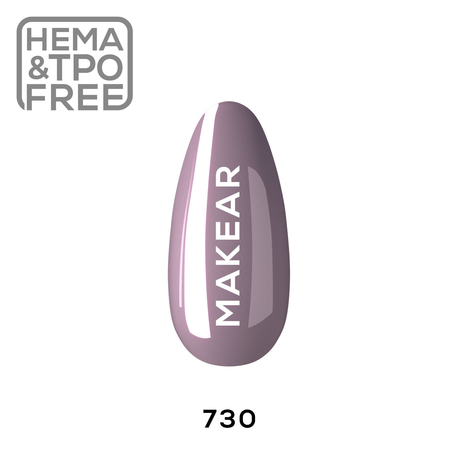 Gelpolish - 730 MAKEAR-Gelpolish-MAKEAR-NR Kosmetik