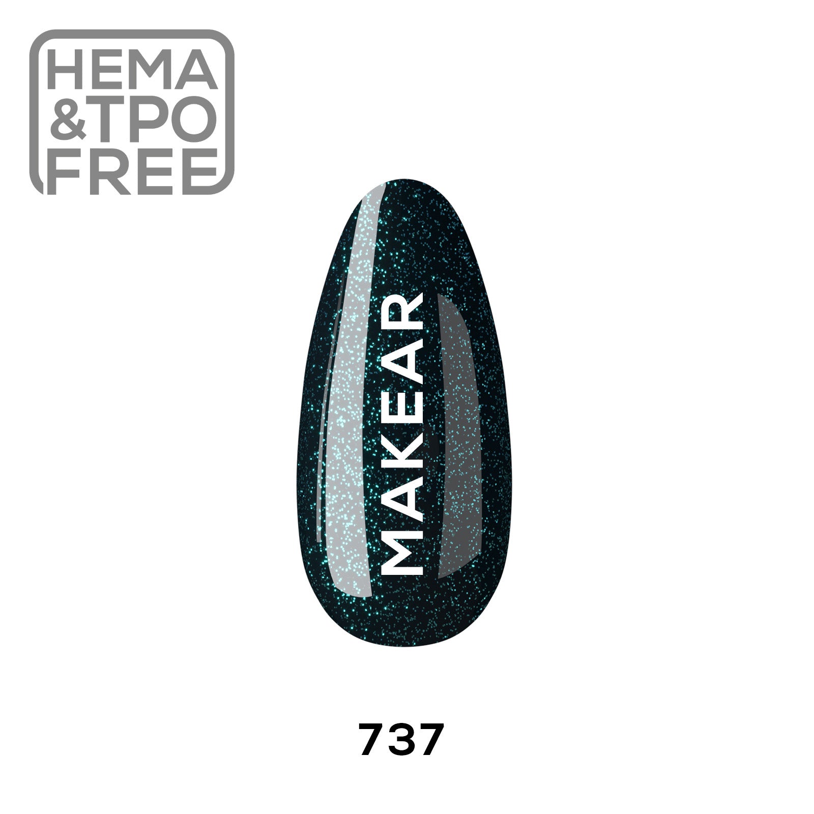 Gelpolish - 737 MAKEAR-Gelpolish-MAKEAR-NR Kosmetik