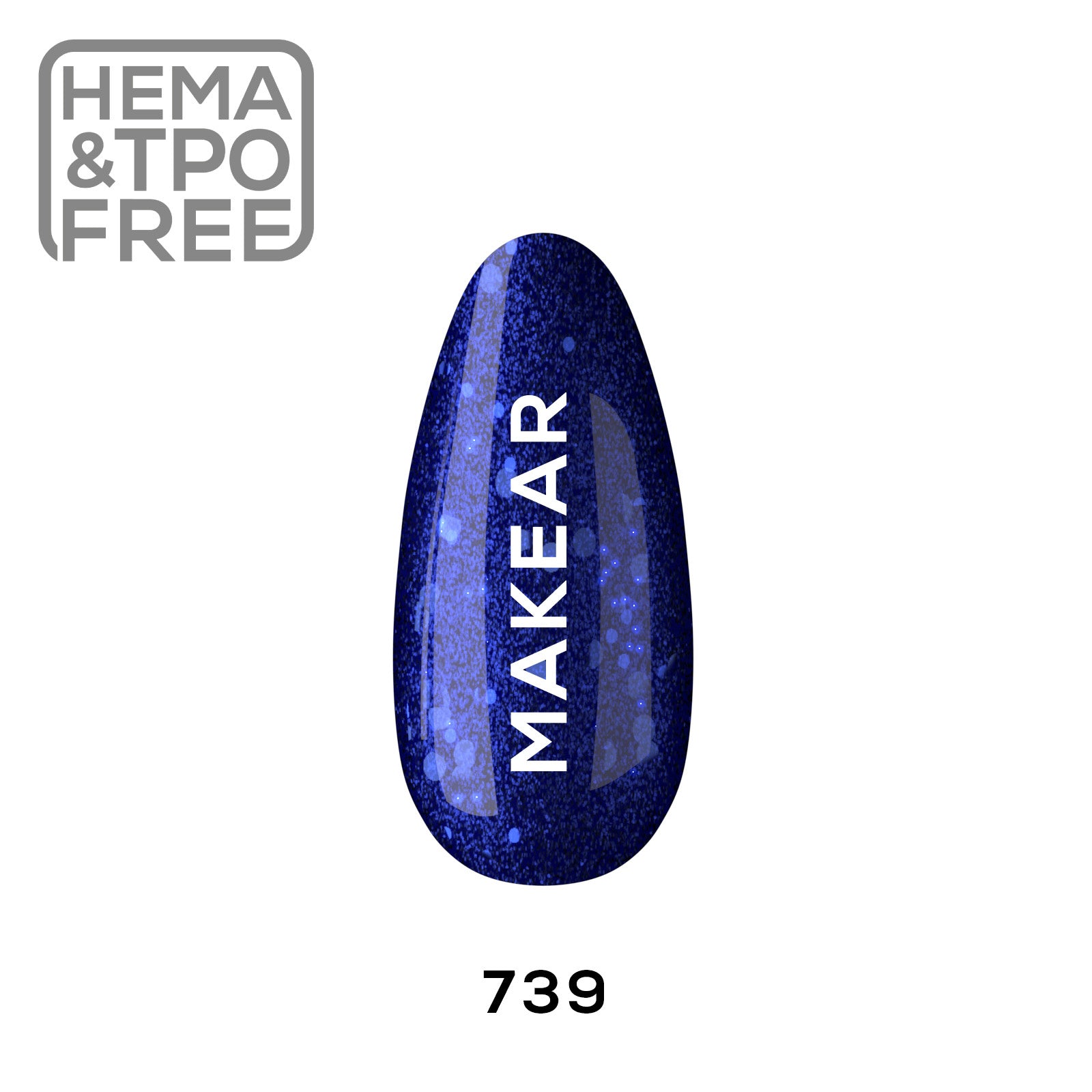 Gelpolish - 739 MAKEAR-Gelpolish-MAKEAR-NR Kosmetik