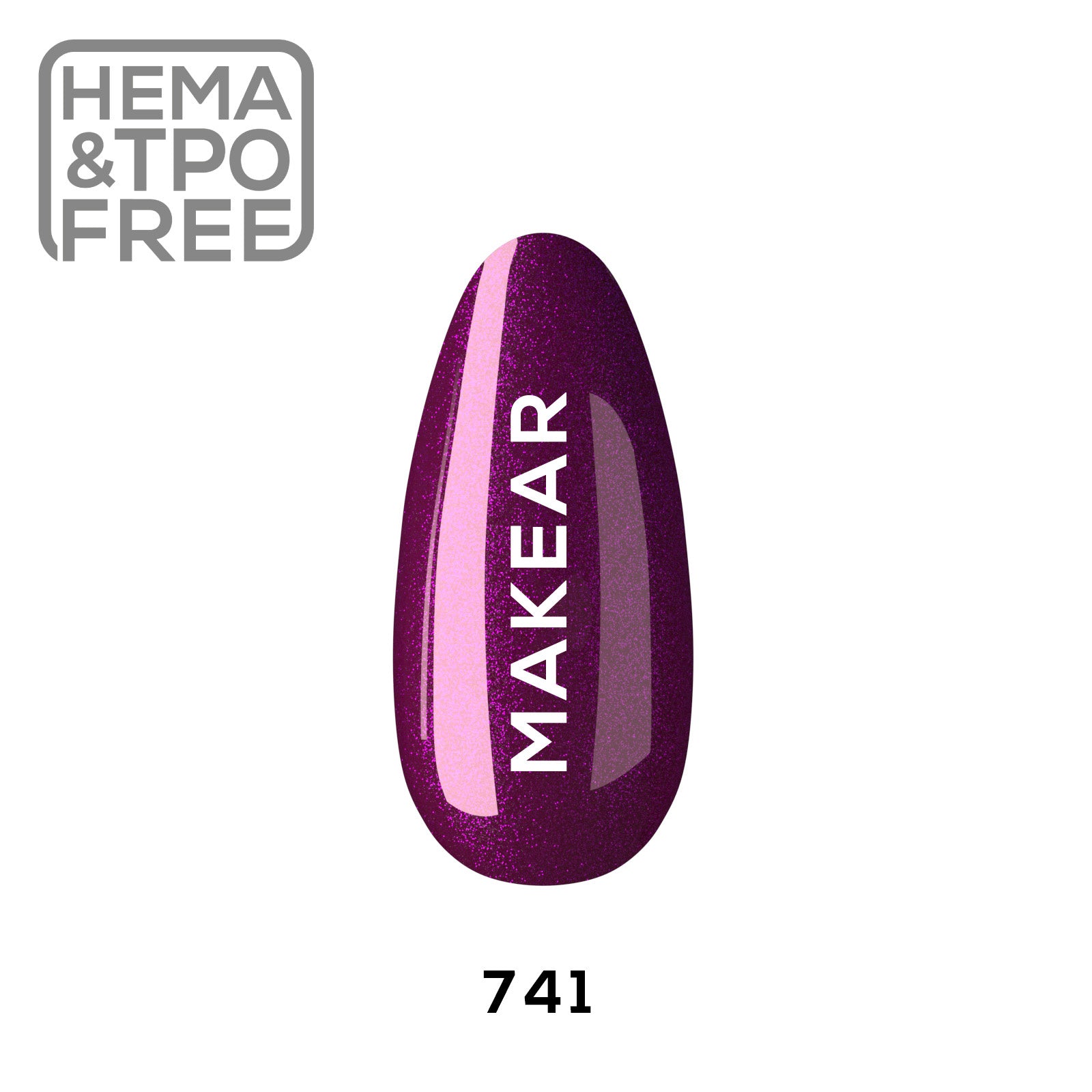 Gelpolish - 741 MAKEAR-Gelpolish-MAKEAR-NR Kosmetik