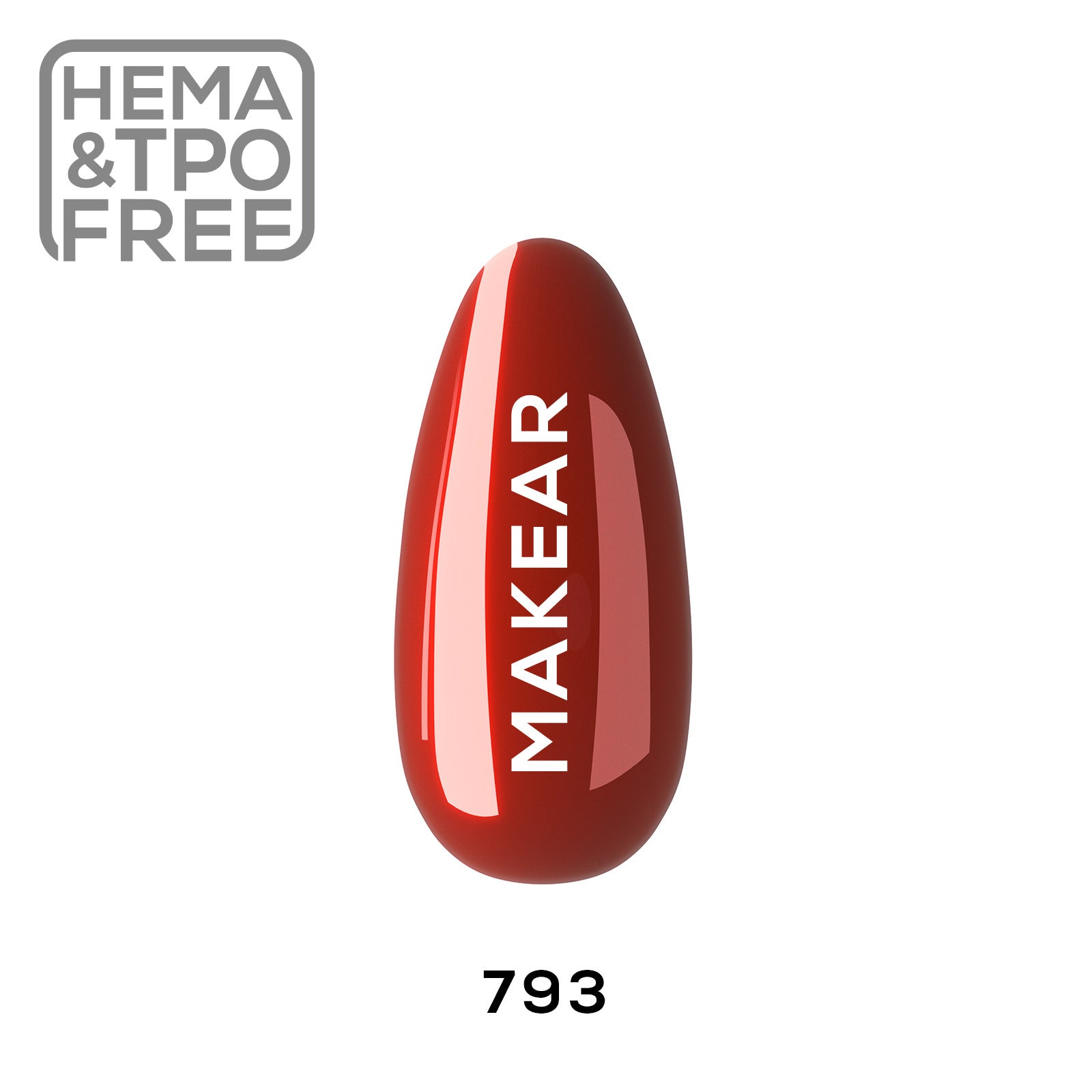 Gelpolish Set - RED 1-Gelpolish-MAKEAR-NR Kosmetik