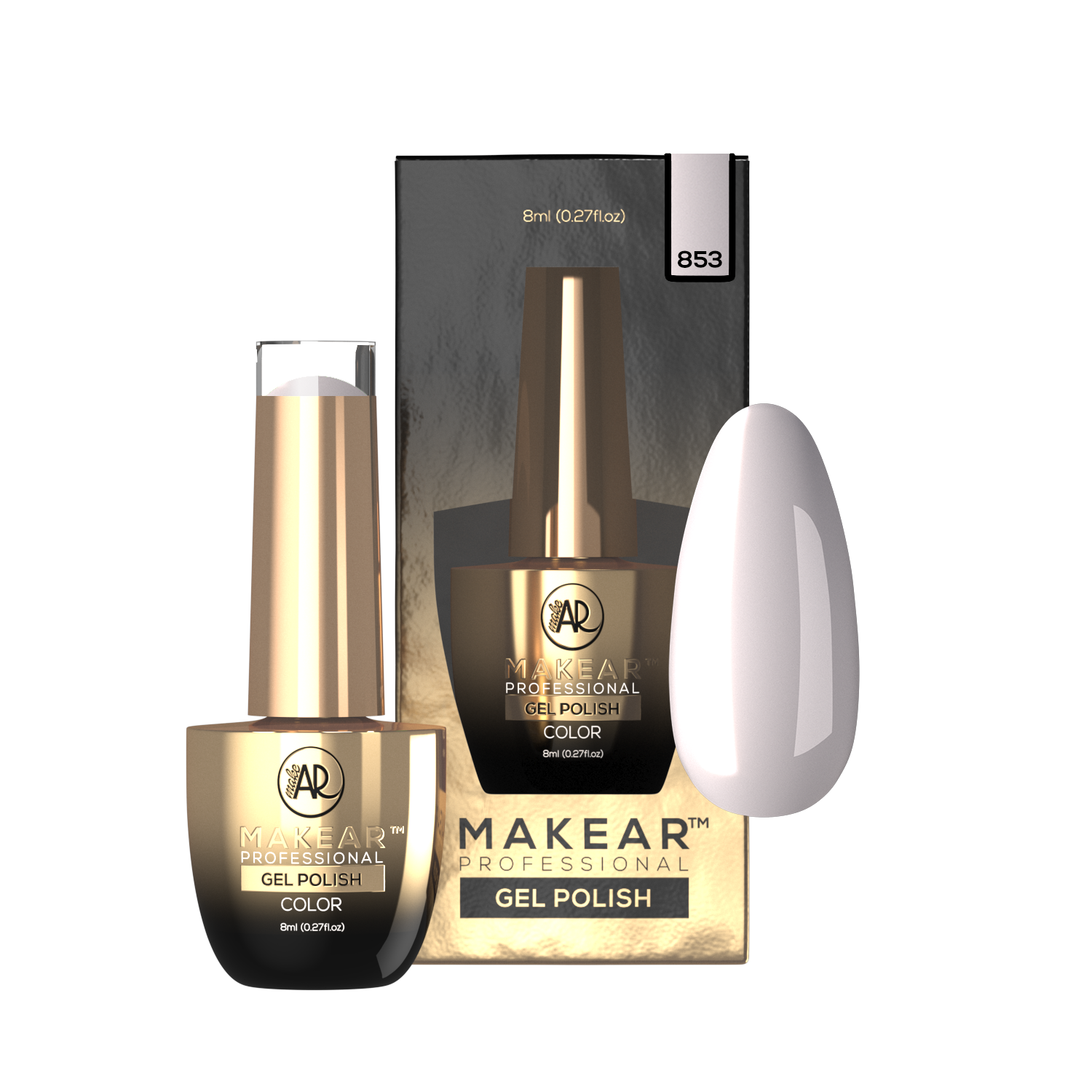 Gelpolish - 853 MAKEAR-Gelpolish-MAKEAR-NR Kosmetik