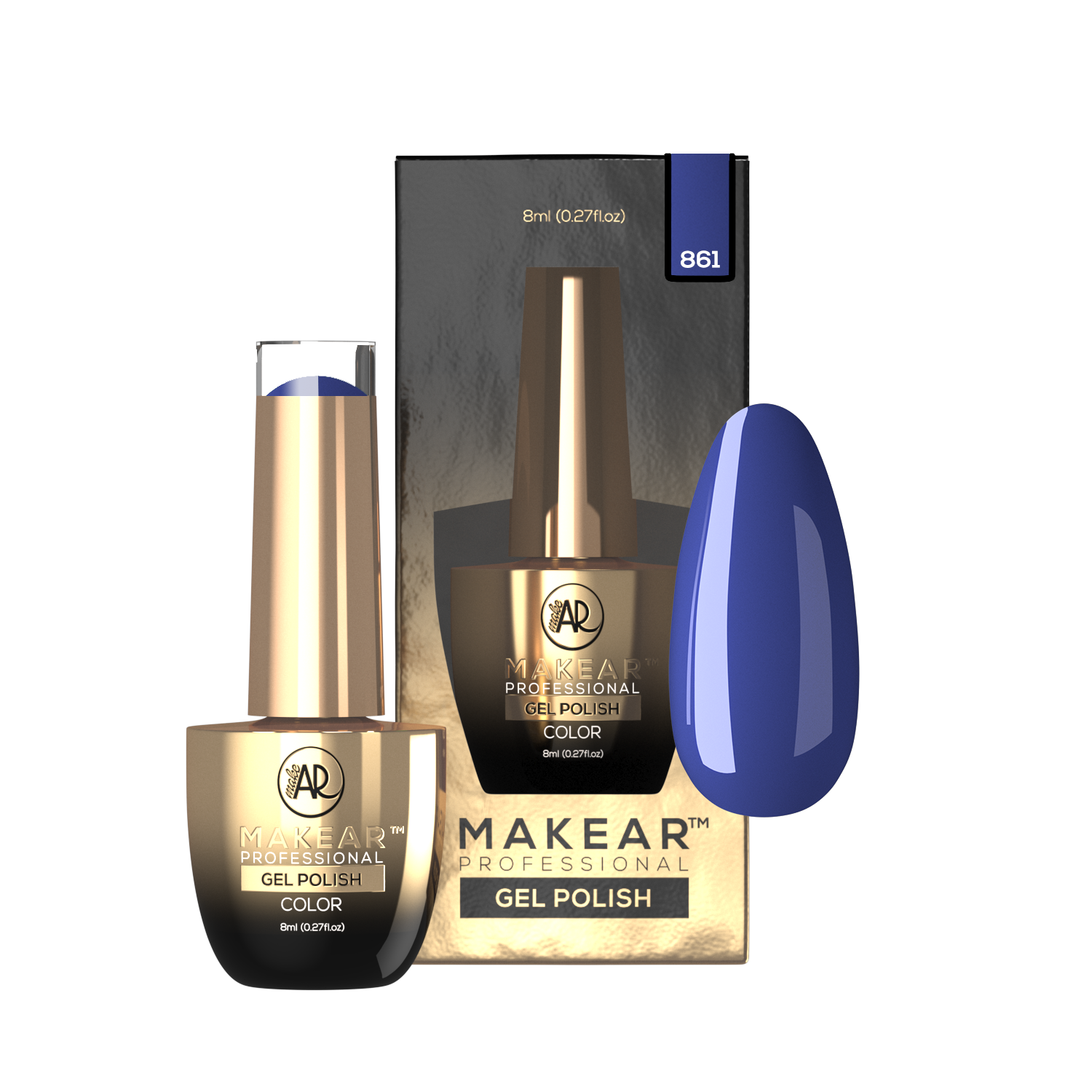 Gelpolish - 861 MAKEAR-Gelpolish-MAKEAR-NR Kosmetik