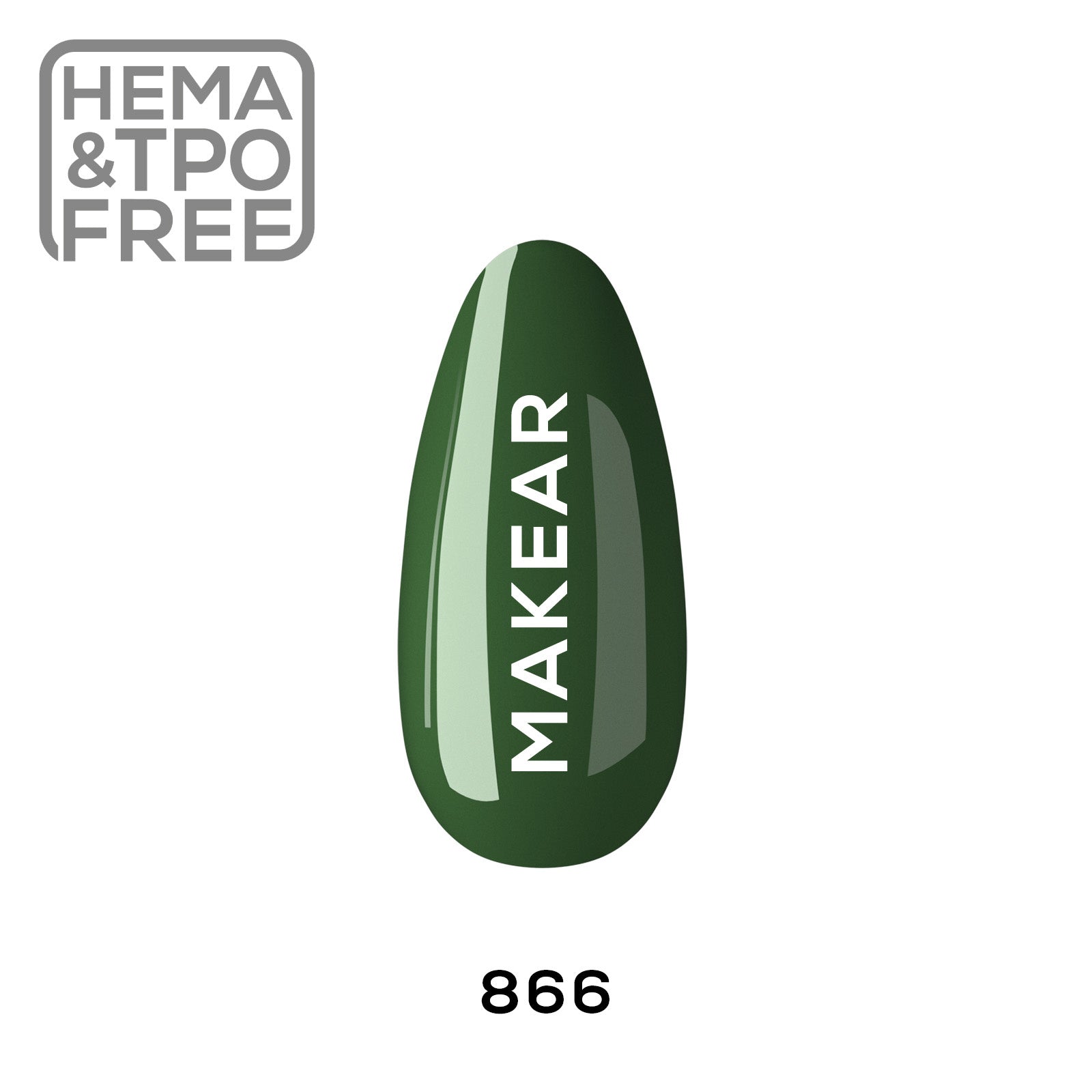 Gelpolish - 866 MAKEAR-Gelpolish-MAKEAR-NR Kosmetik