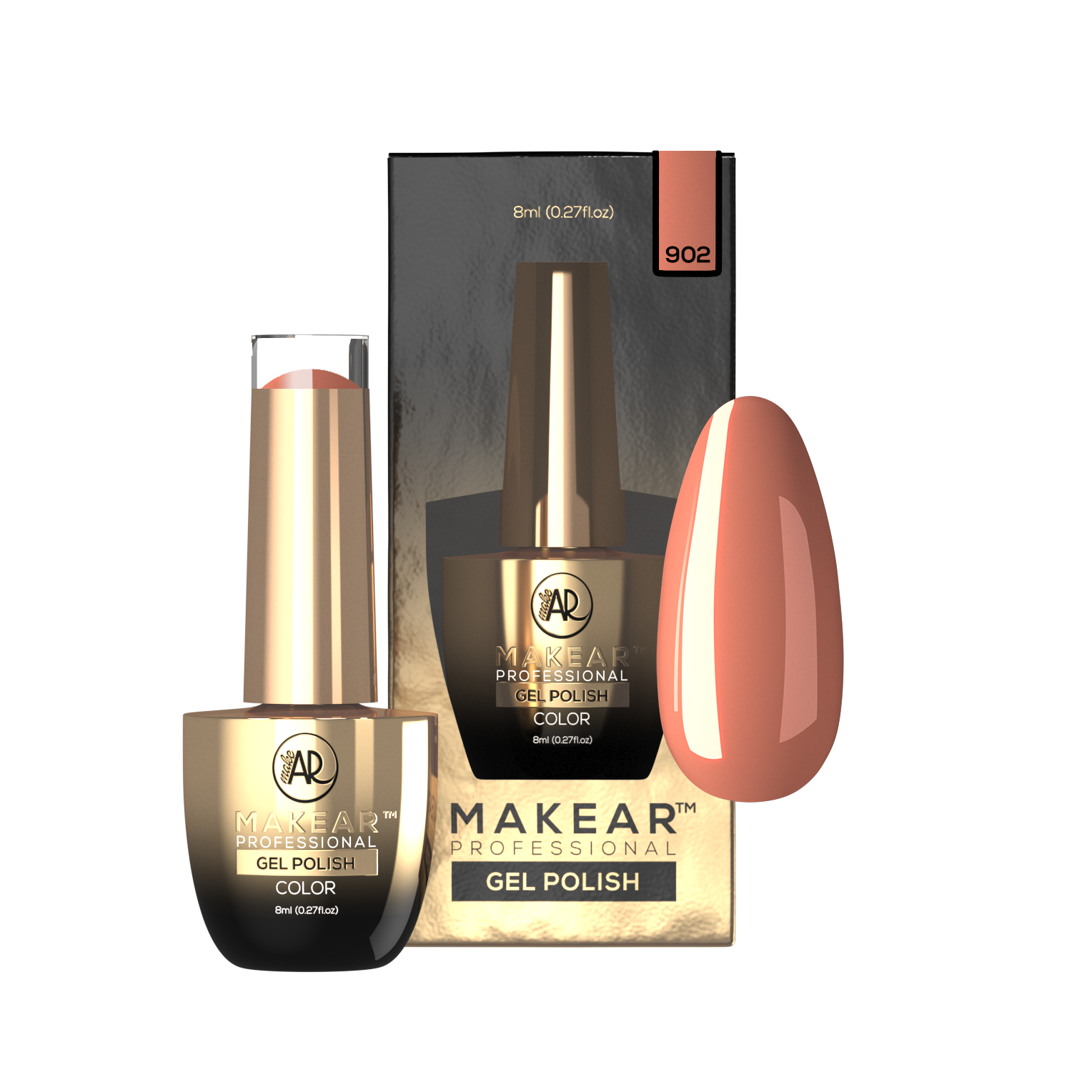 Gelpolish - 902 MAKEAR-Gelpolish-MAKEAR-NR Kosmetik