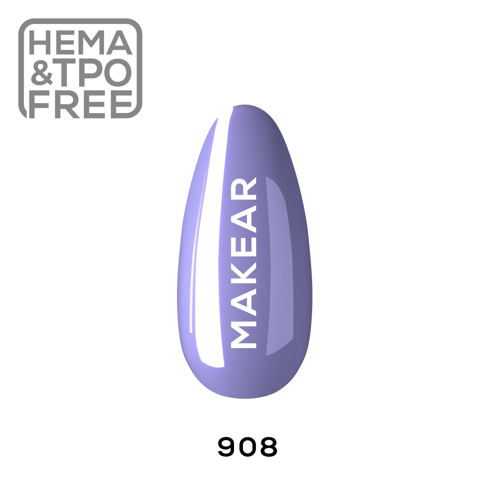 Gelpolish - 908 MAKEAR-Gelpolish-MAKEAR-NR Kosmetik