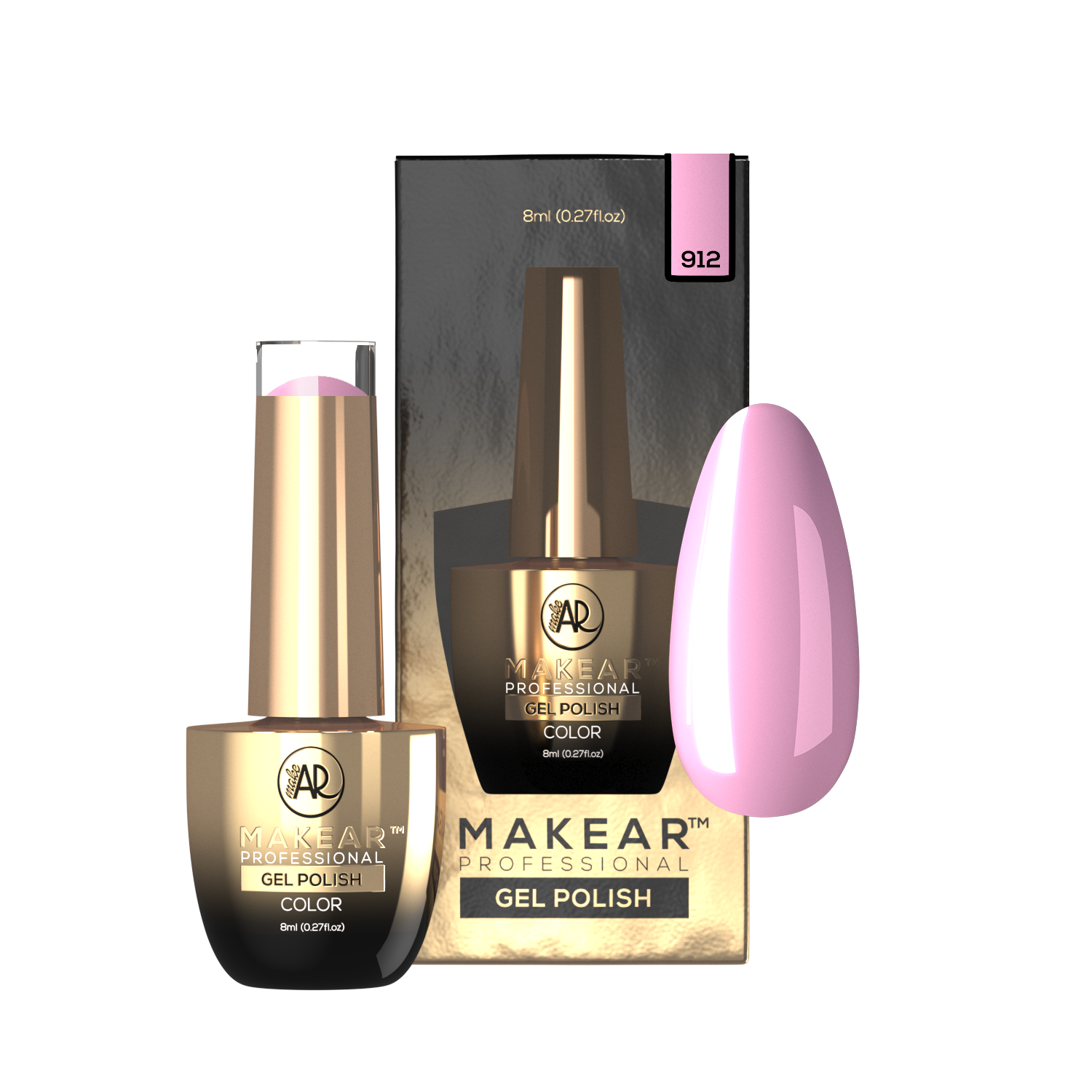 Gelpolish - 912 MAKEAR-Gelpolish-MAKEAR-NR Kosmetik