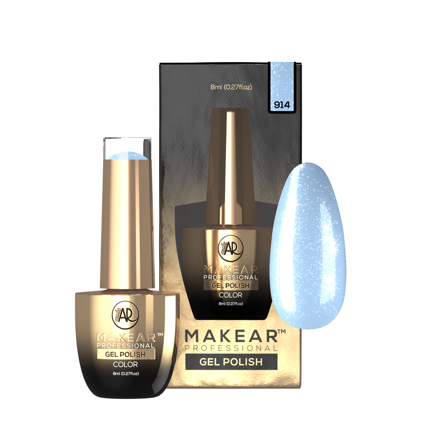 Gelpolish - 914 MAKEAR-Gelpolish-MAKEAR-NR Kosmetik