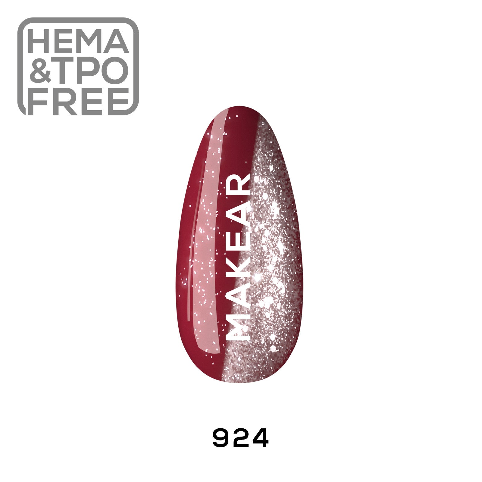 Gelpolish - 924 MAKEAR-Gelpolish-MAKEAR-NR Kosmetik
