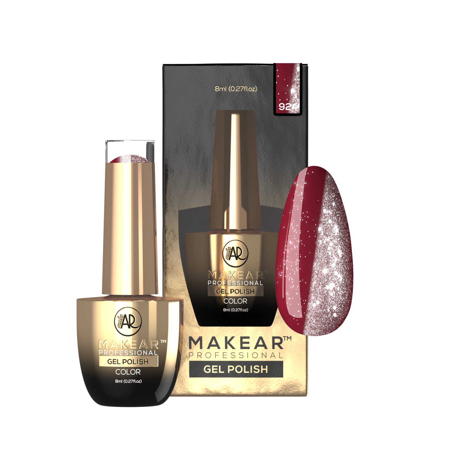 Gelpolish - 924 MAKEAR-Gelpolish-MAKEAR-NR Kosmetik