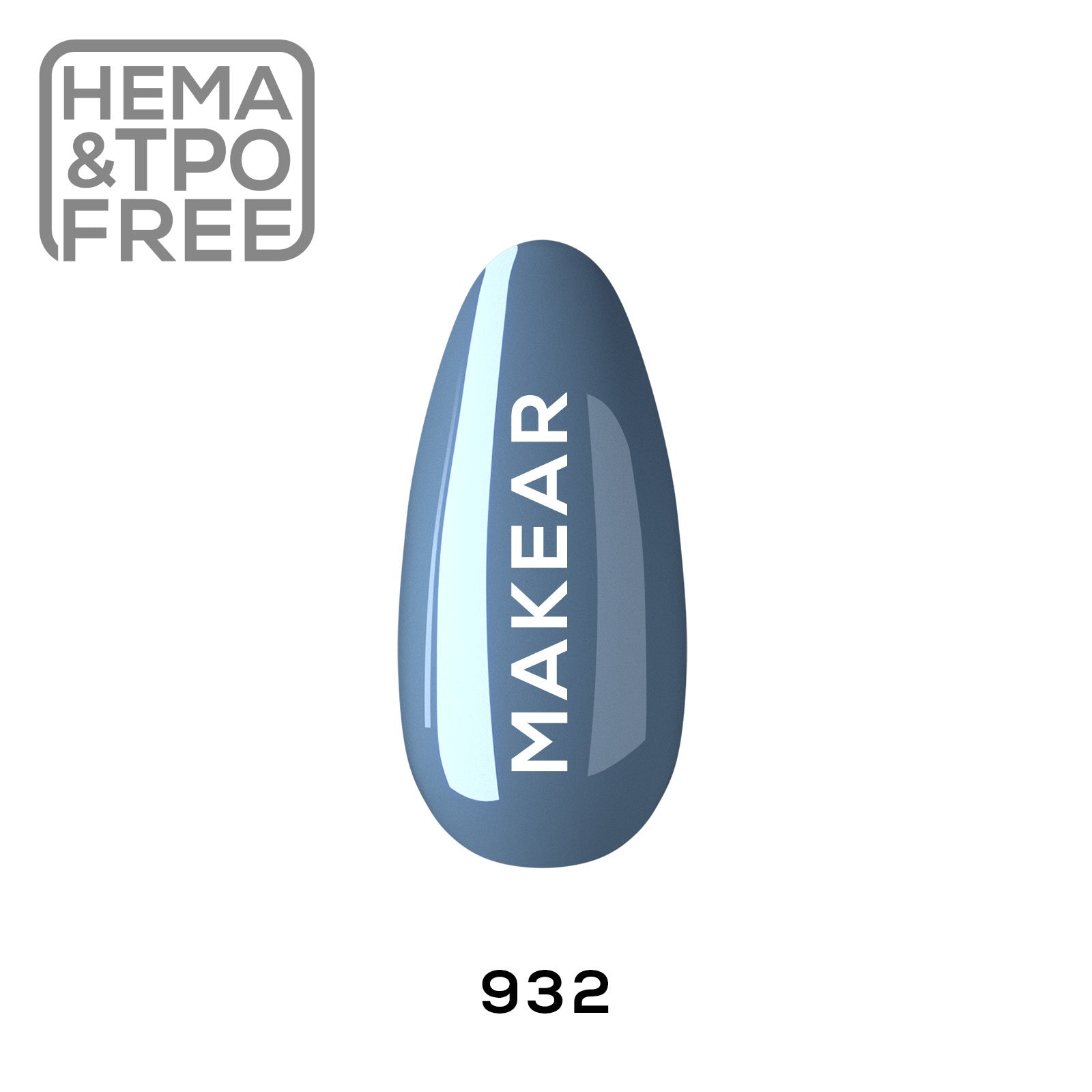 Gelpolish - 932 MAKEAR-Gelpolish-MAKEAR-NR Kosmetik