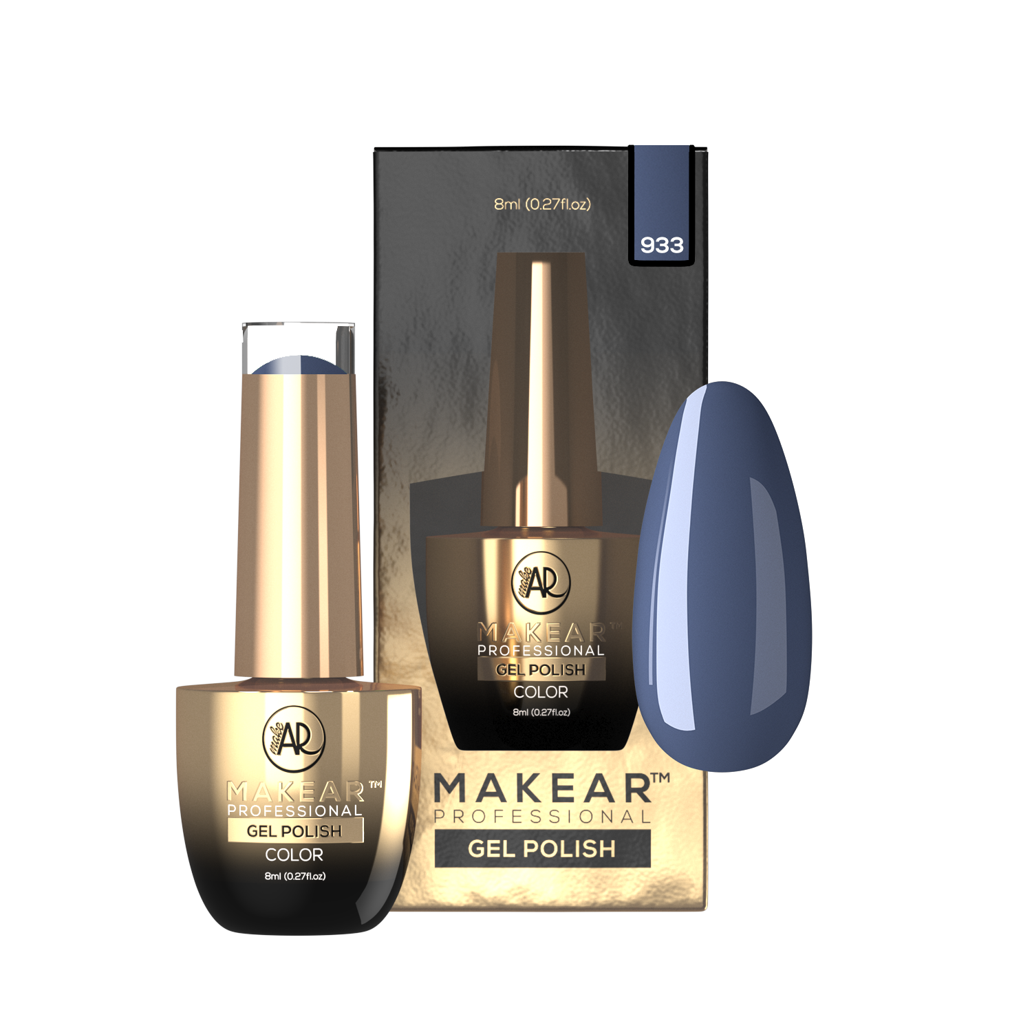 Gelpolish - 933 MAKEAR-Gelpolish-MAKEAR-NR Kosmetik