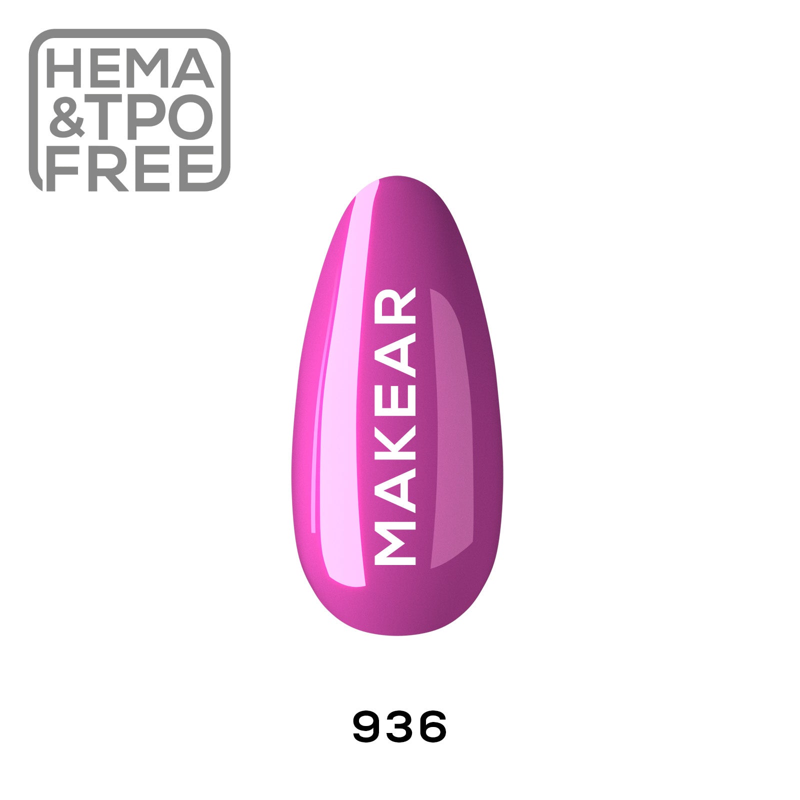 Gelpolish - 936 MAKEAR-Gelpolish-MAKEAR-NR Kosmetik
