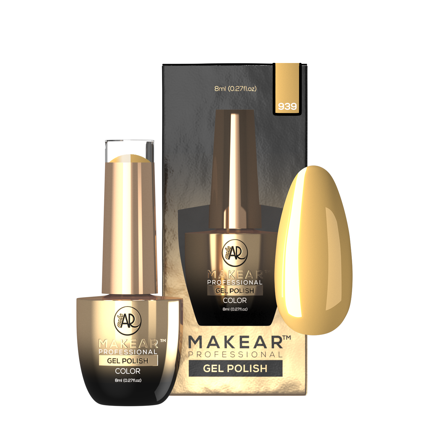 Gelpolish - 939 MAKEAR-Gelpolish-MAKEAR-NR Kosmetik