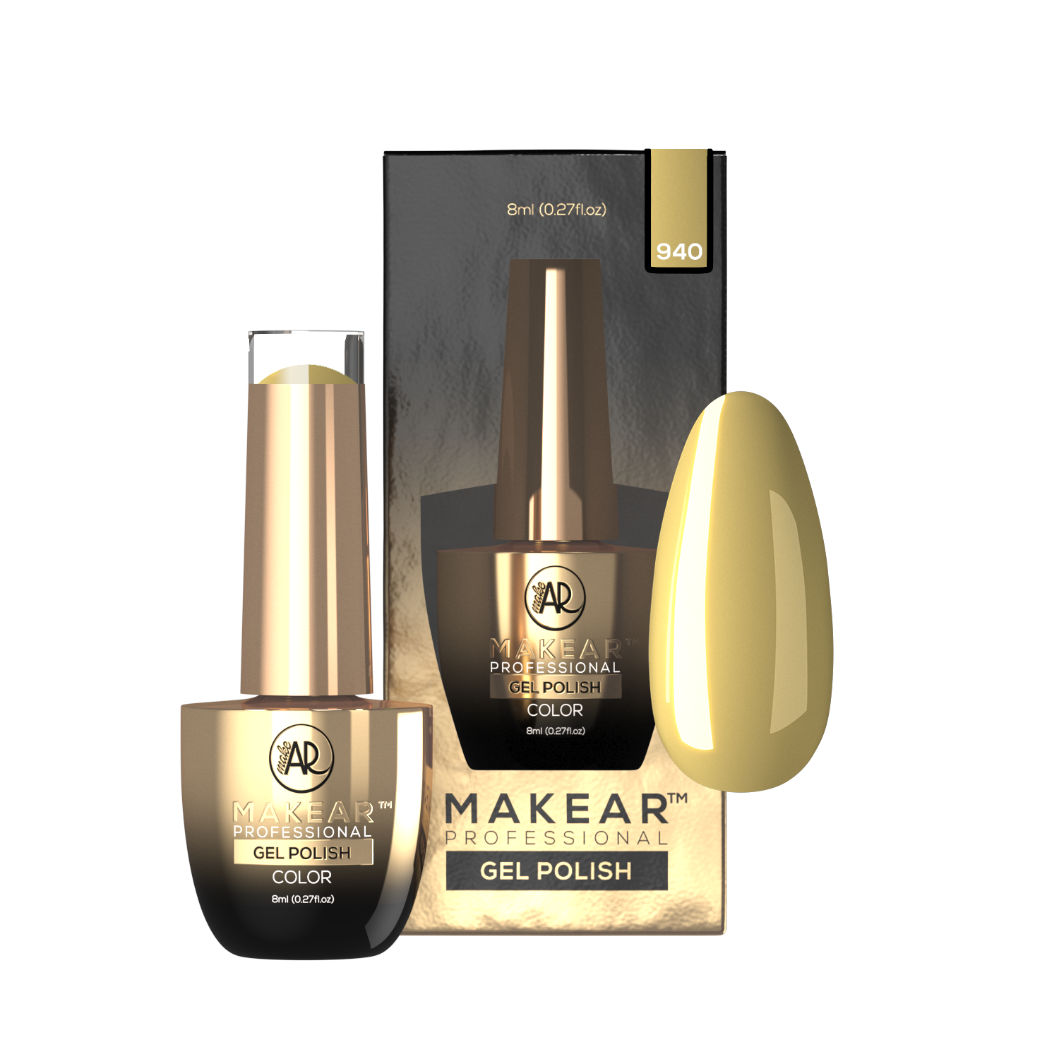 Gelpolish - 940 MAKEAR-Gelpolish-MAKEAR-NR Kosmetik