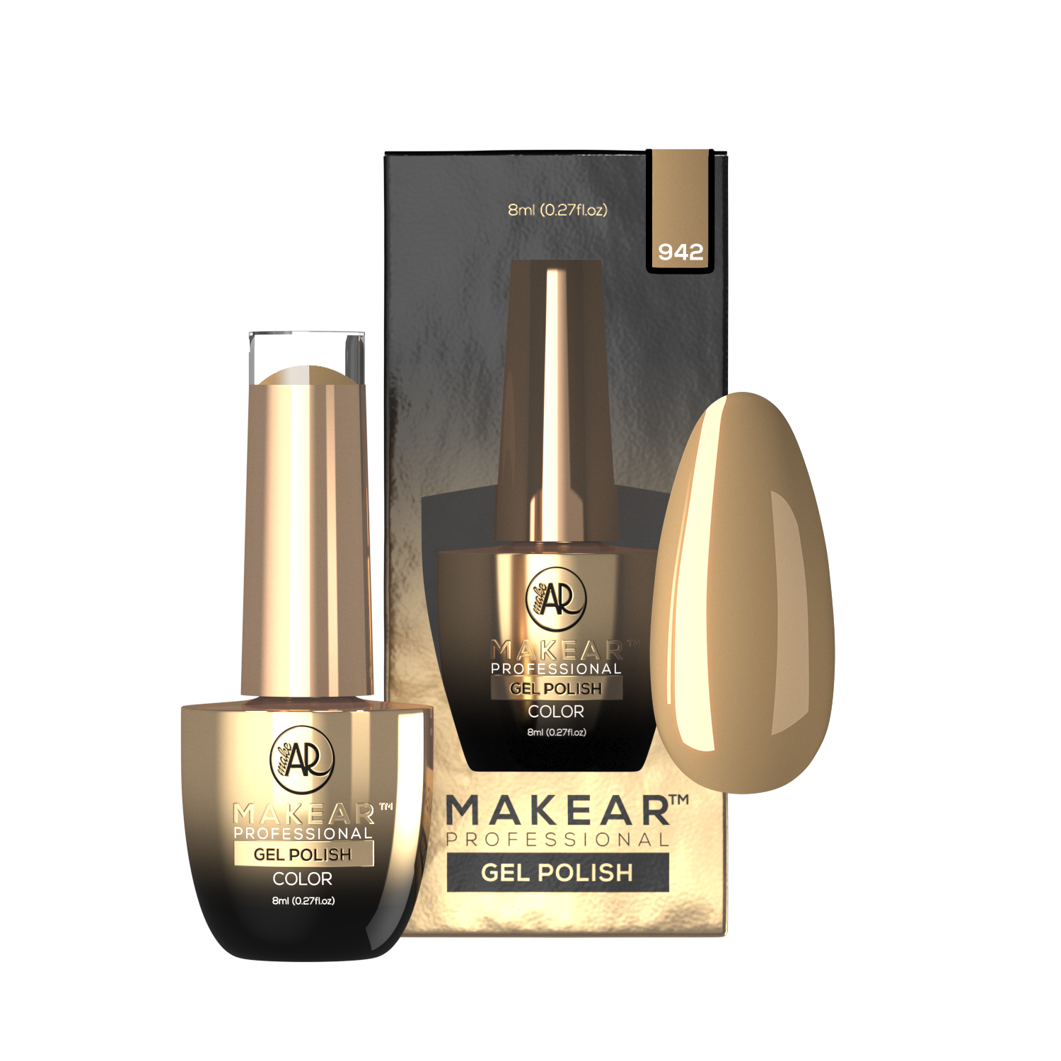 Gelpolish - 942 MAKEAR-Gelpolish-MAKEAR-NR Kosmetik