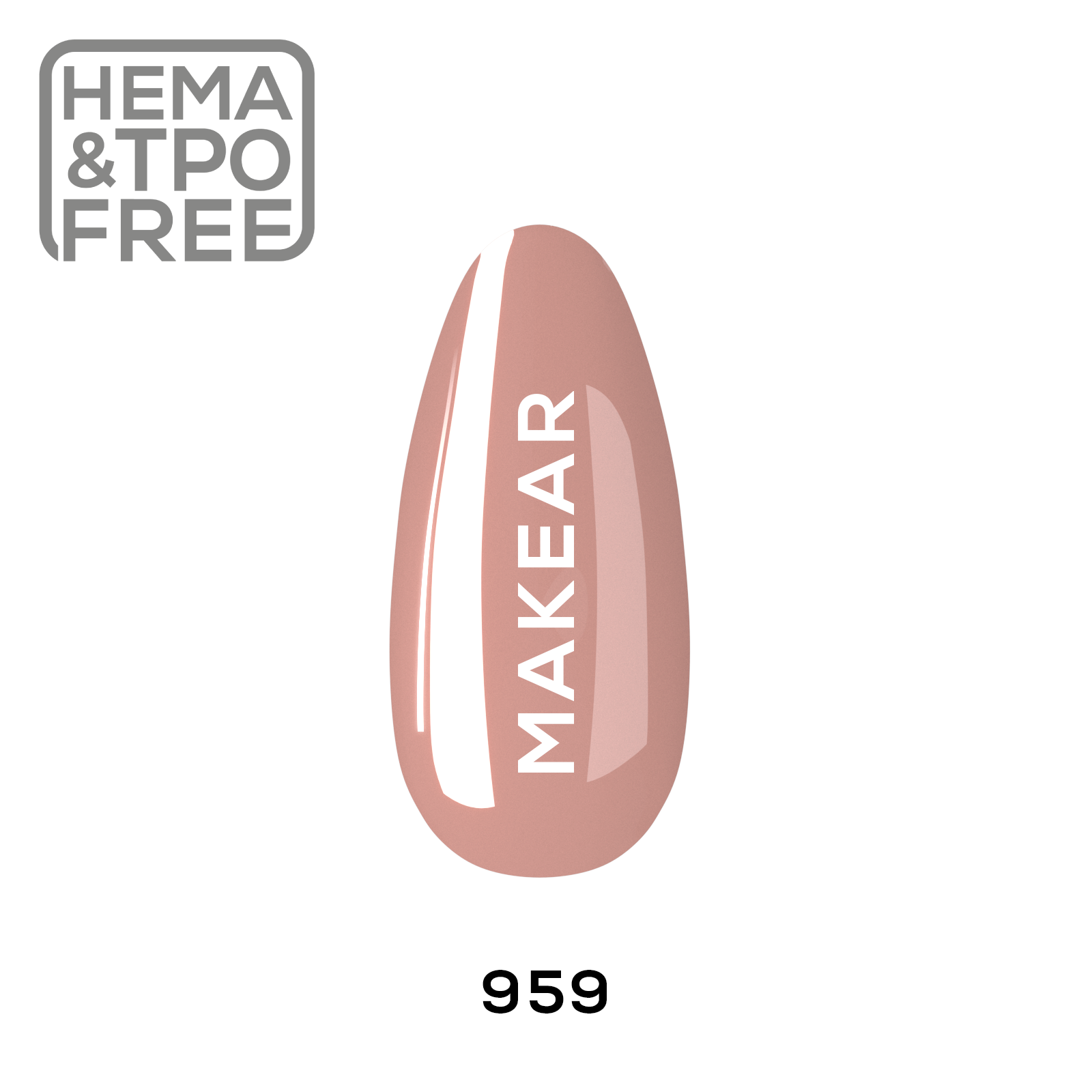 Gelpolish - 959 MAKEAR-Gelpolish-MAKEAR-NR Kosmetik