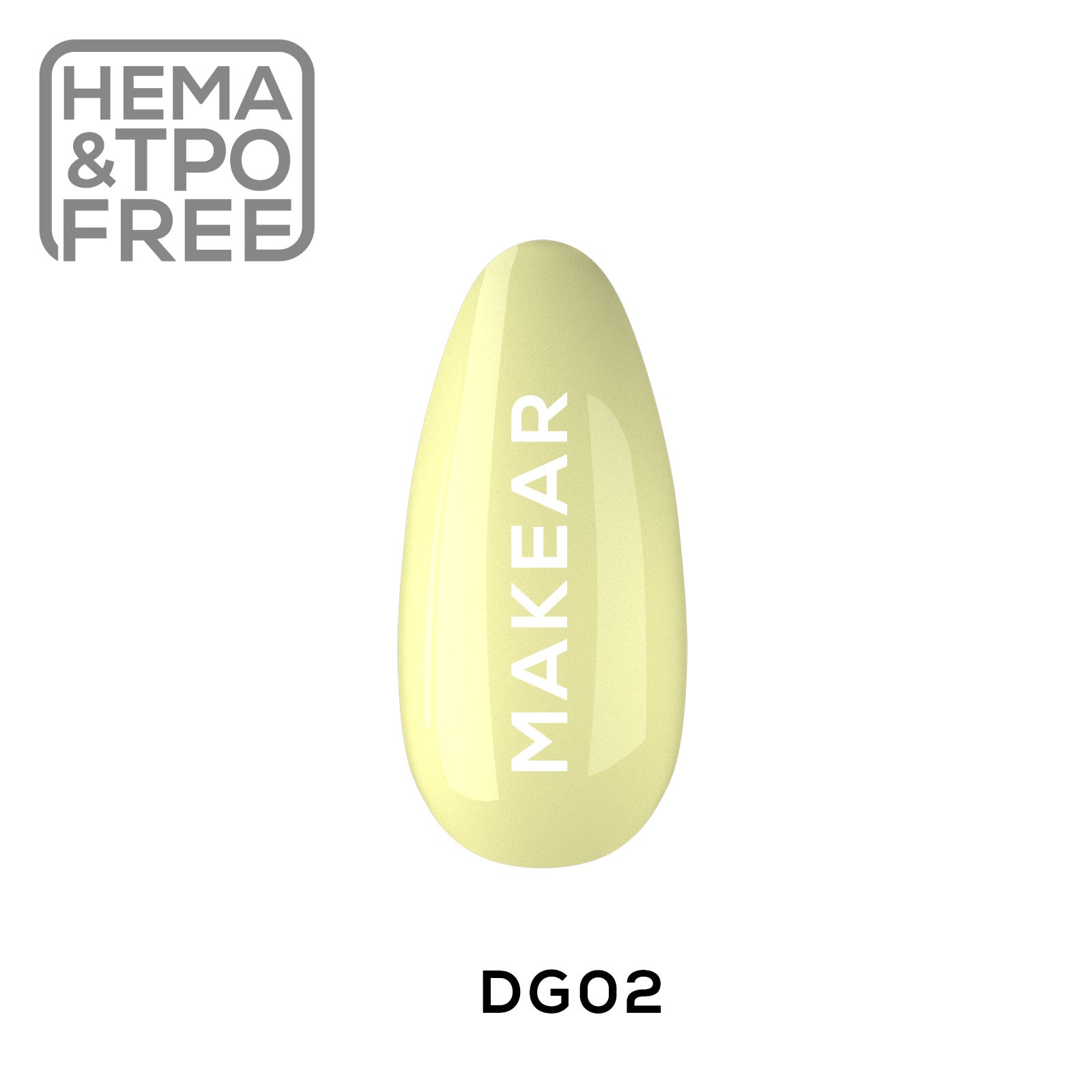 Gelpolish - DG02 MAKEAR-Gelpolish-MAKEAR-NR Kosmetik