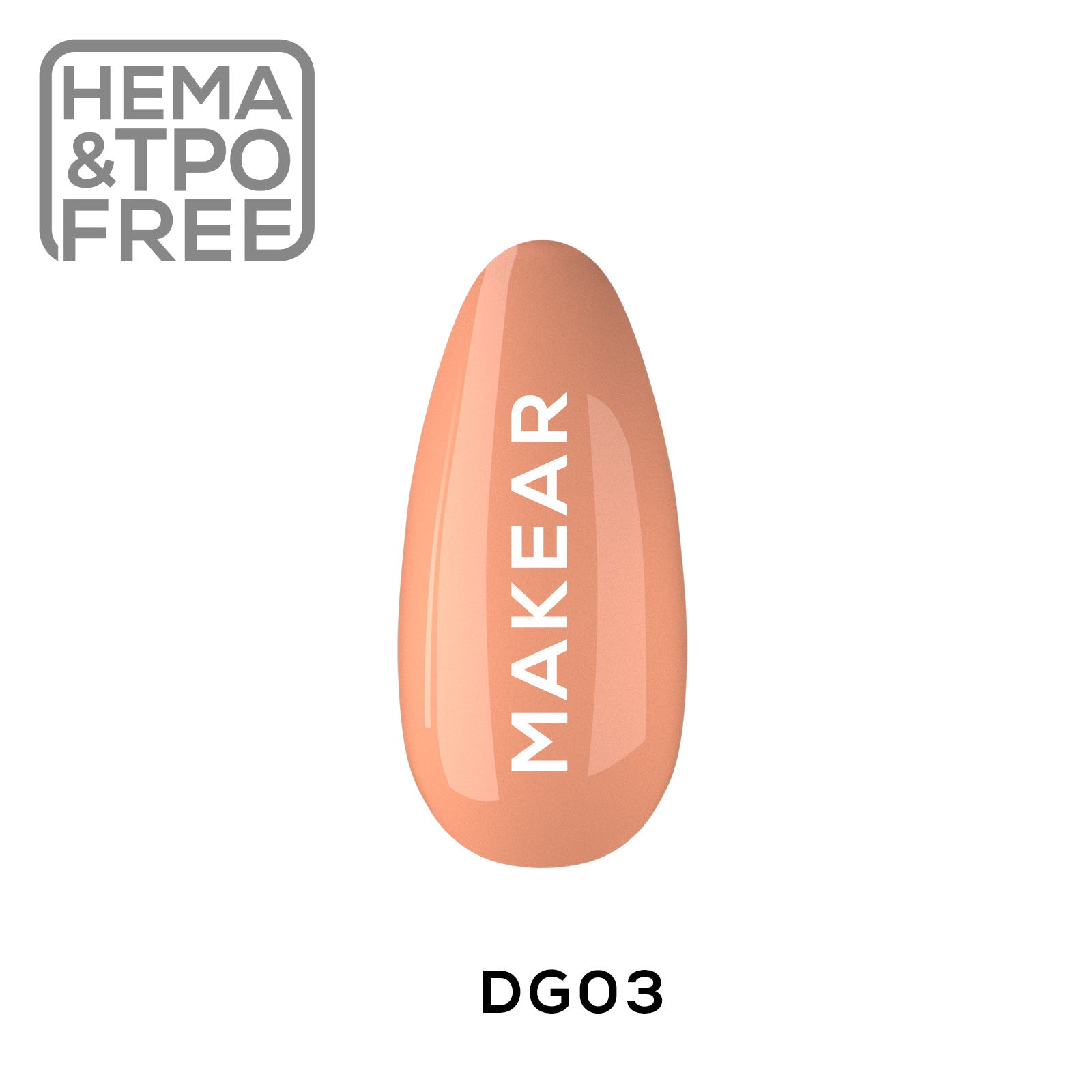 Gelpolish - DG03 MAKEAR-Gelpolish-MAKEAR-NR Kosmetik