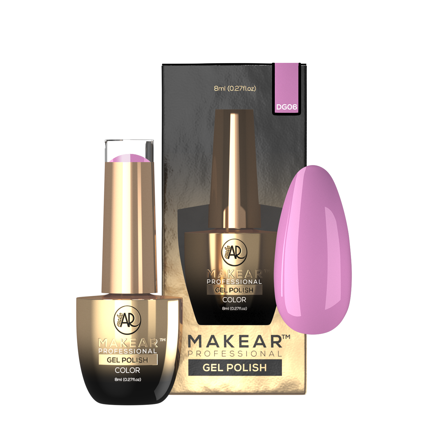 Gelpolish - DG06 MAKEAR-Gelpolish-MAKEAR-NR Kosmetik