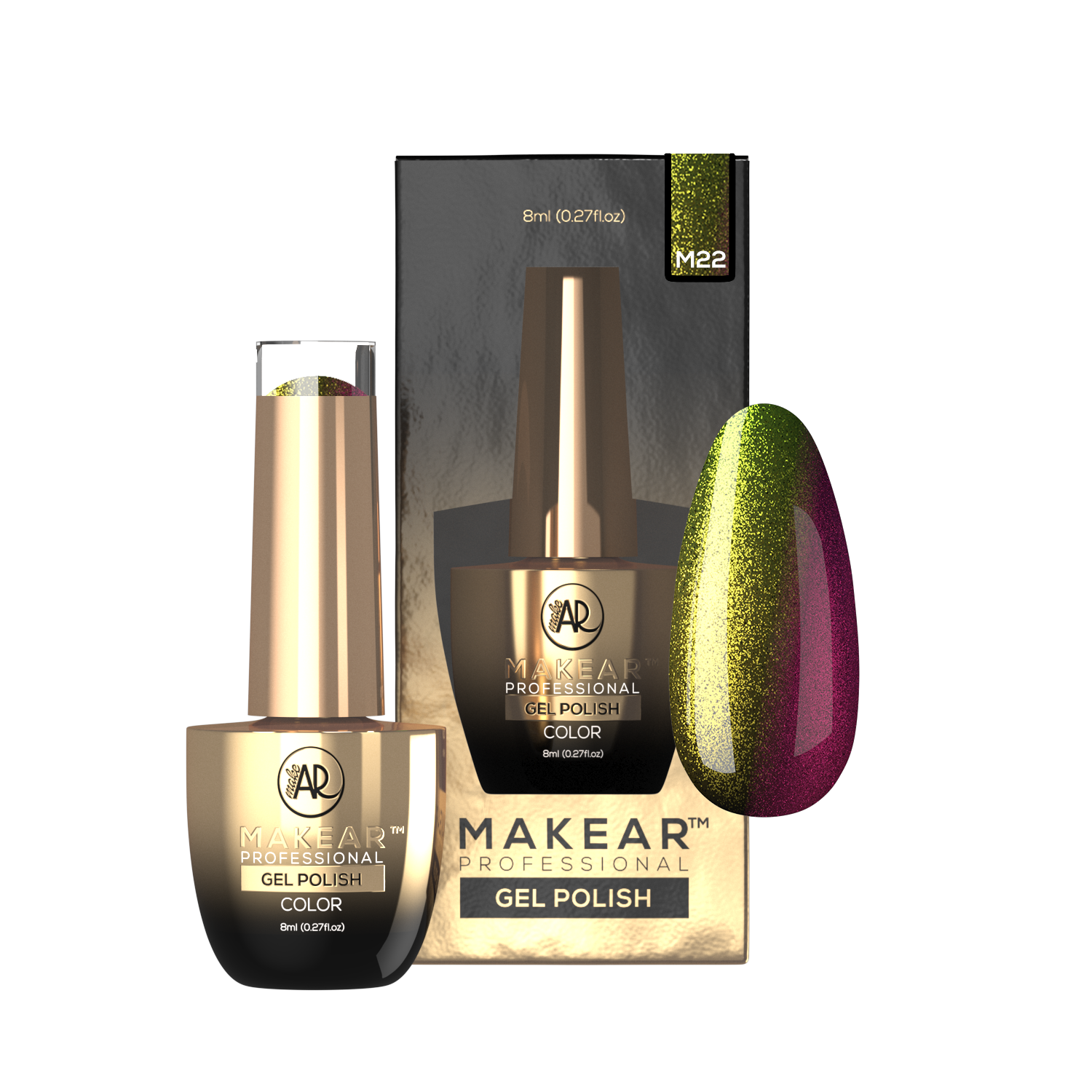 Gelpolish - M22 MAKEAR-Gelpolish-MAKEAR-NR Kosmetik