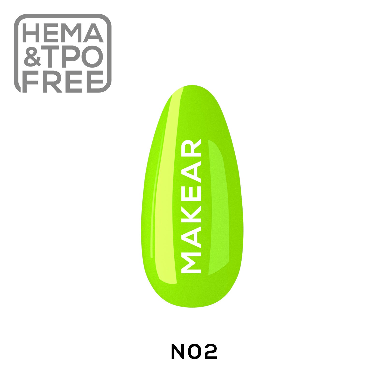 Gelpolish - N02 MAKEAR-Gelpolish-MAKEAR-NR Kosmetik