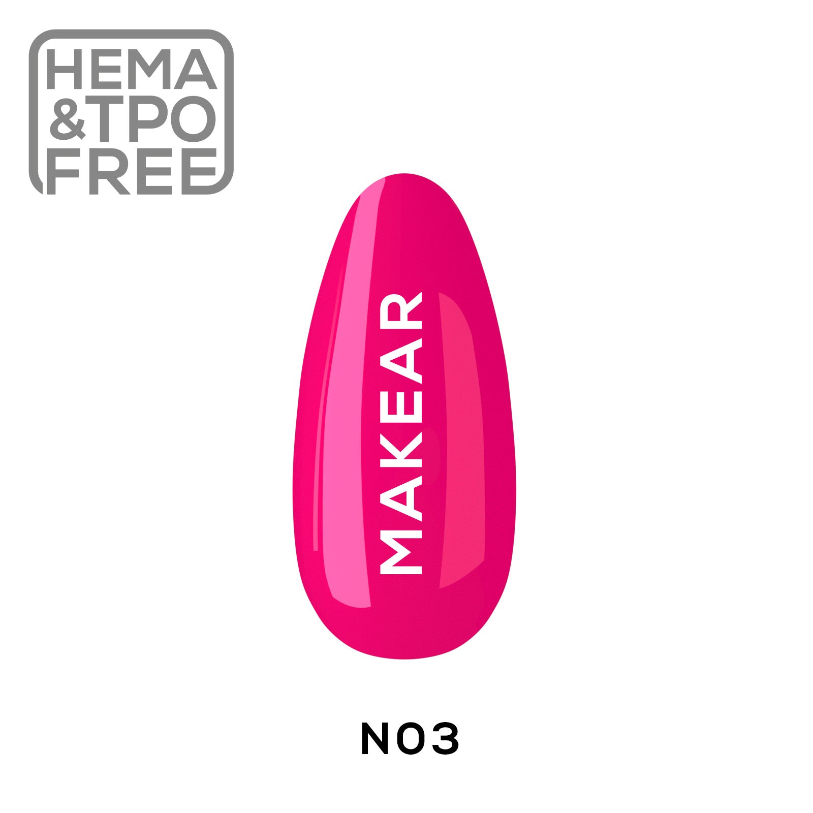 Gelpolish - N03 MAKEAR-Gelpolish-MAKEAR-NR Kosmetik