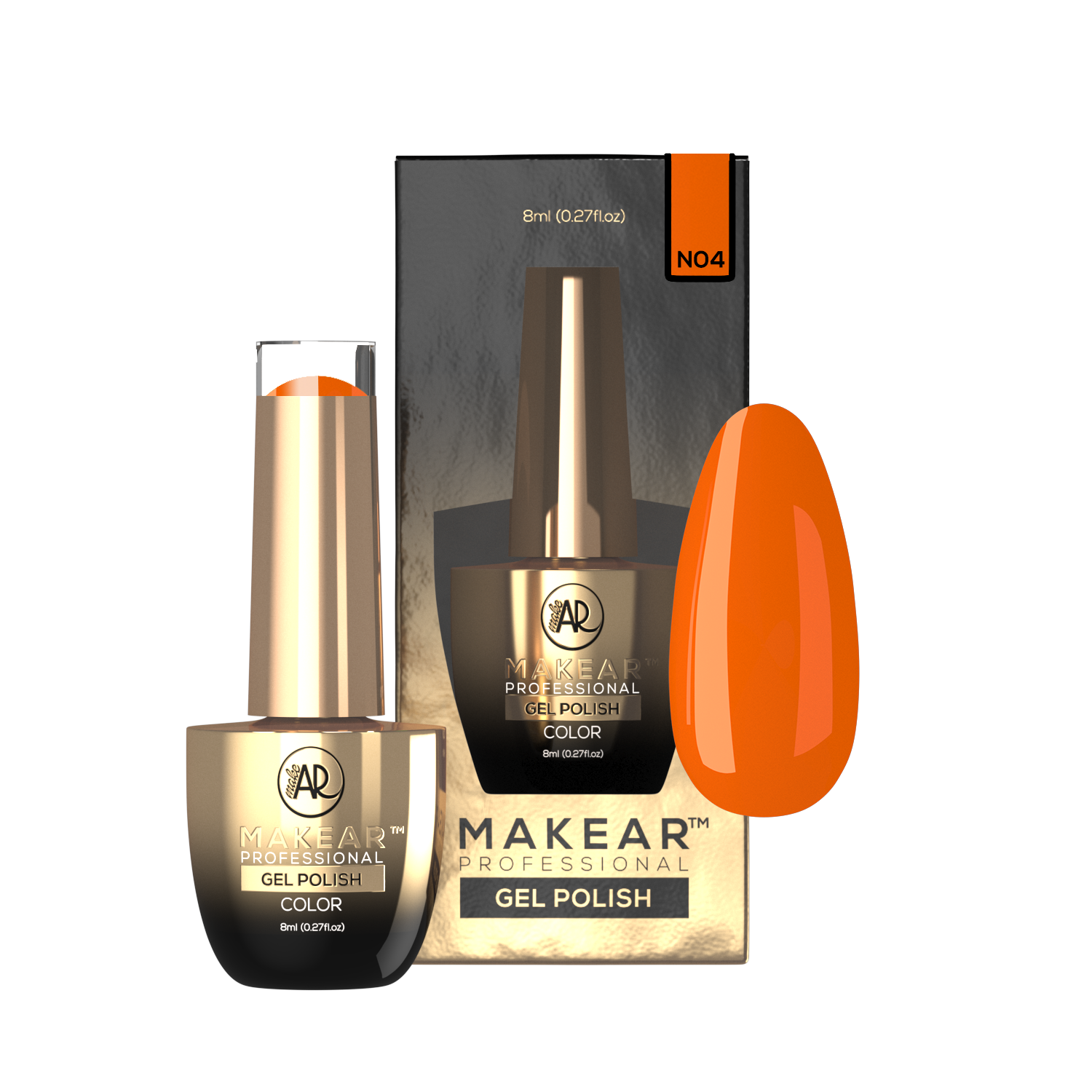 Gelpolish - N04-Gelpolish-MAKEAR-NR Kosmetik