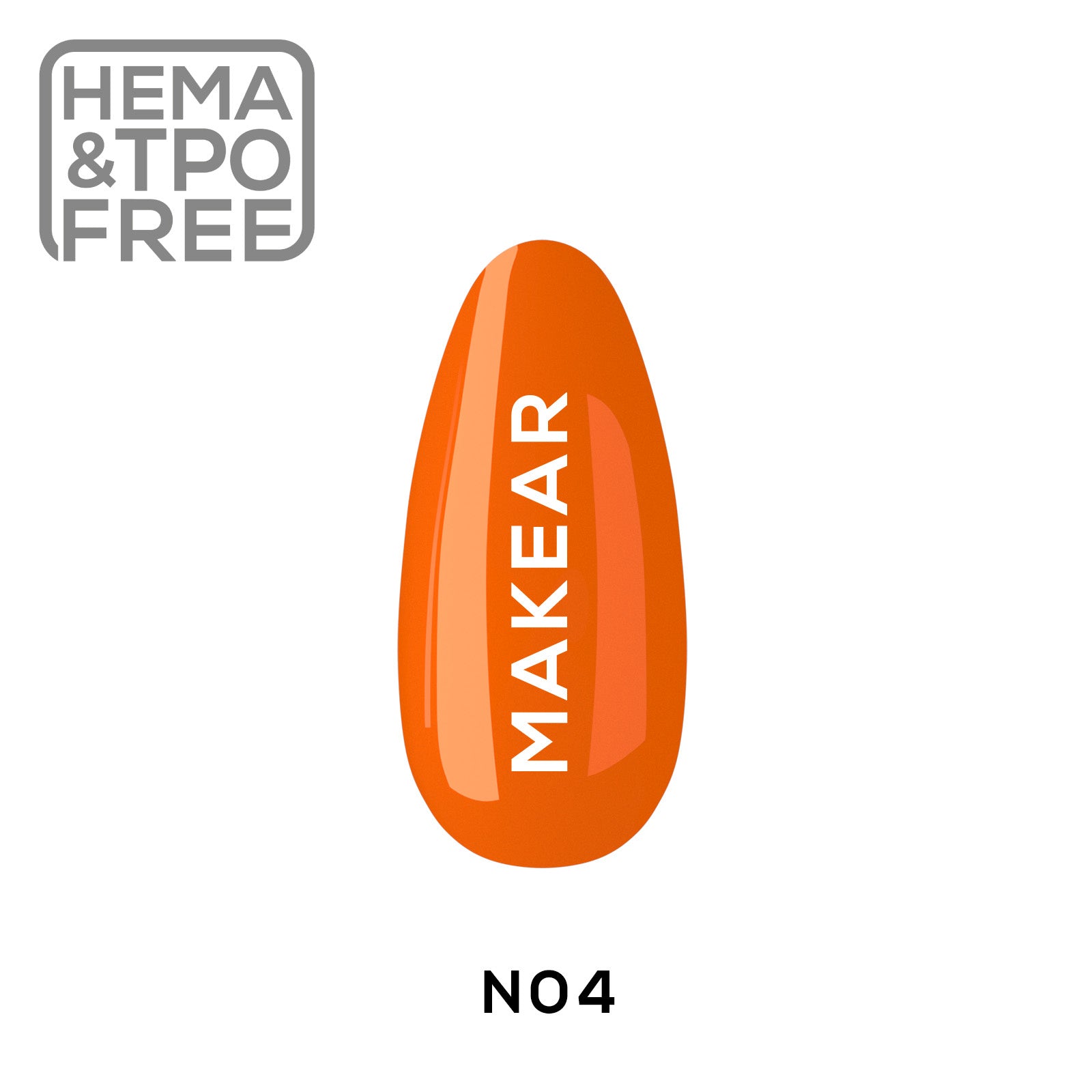 Gelpolish - N04-Gelpolish-MAKEAR-NR Kosmetik