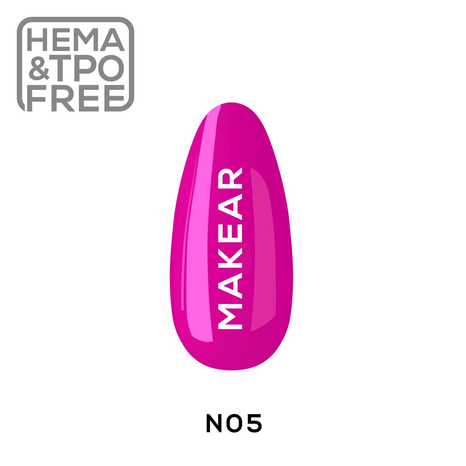 Gelpolish - N05 MAKEAR-Gelpolish-MAKEAR-NR Kosmetik