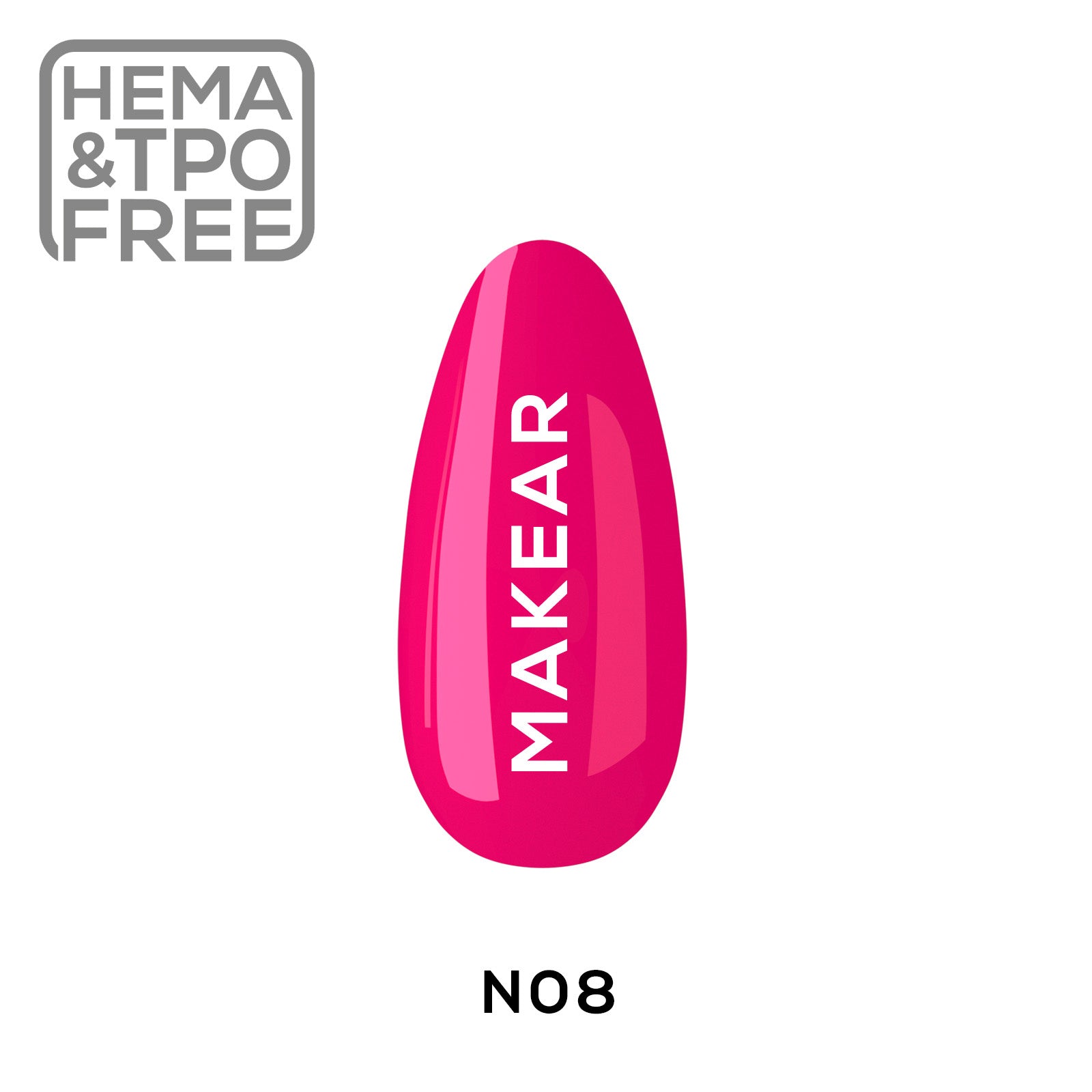 Gelpolish - N08 MAKEAR-Gelpolish-MAKEAR-NR Kosmetik