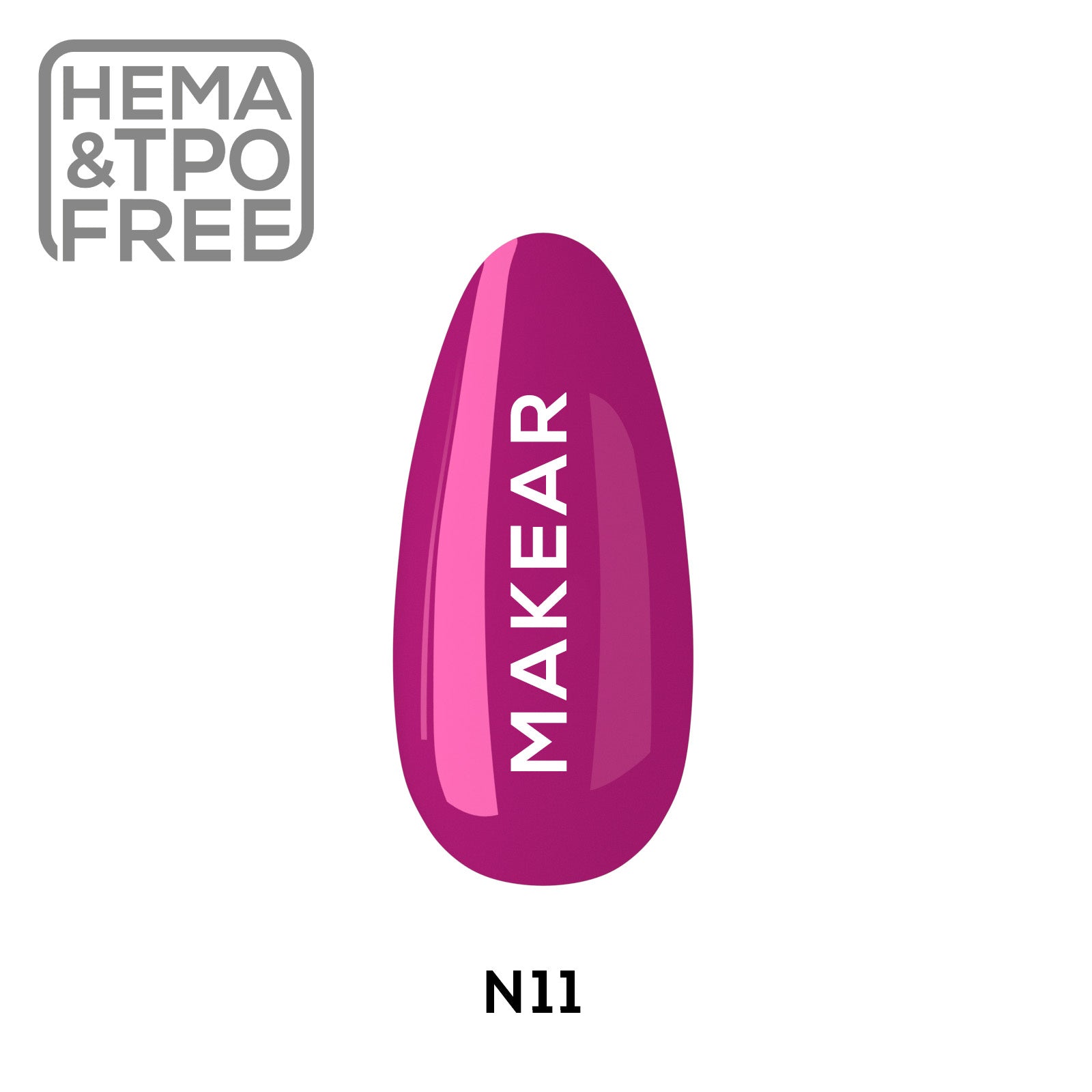Gelpolish - N11 MAKEAR-Gelpolish-MAKEAR-NR Kosmetik