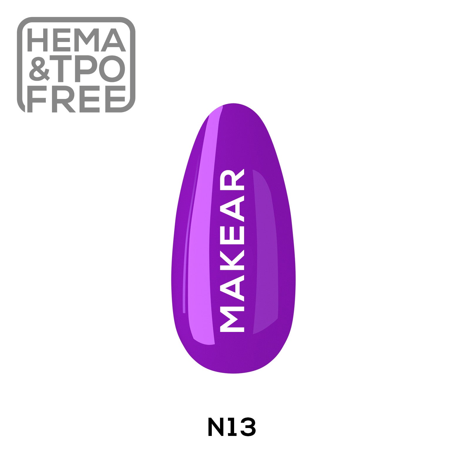 Gelpolish - N13 MAKEAR-Gelpolish-MAKEAR-NR Kosmetik