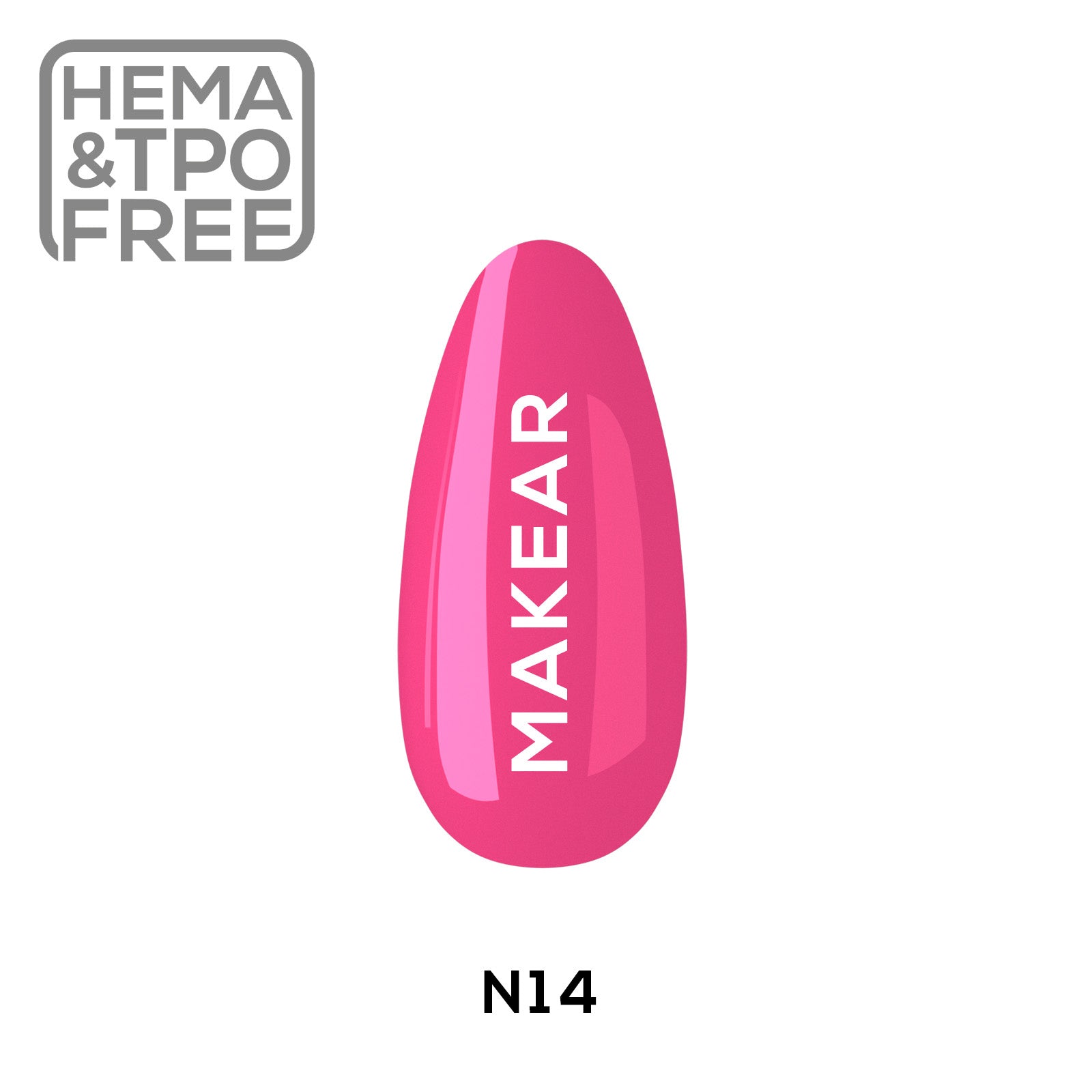 Gelpolish - N14 MAKEAR-Gelpolish-MAKEAR-NR Kosmetik
