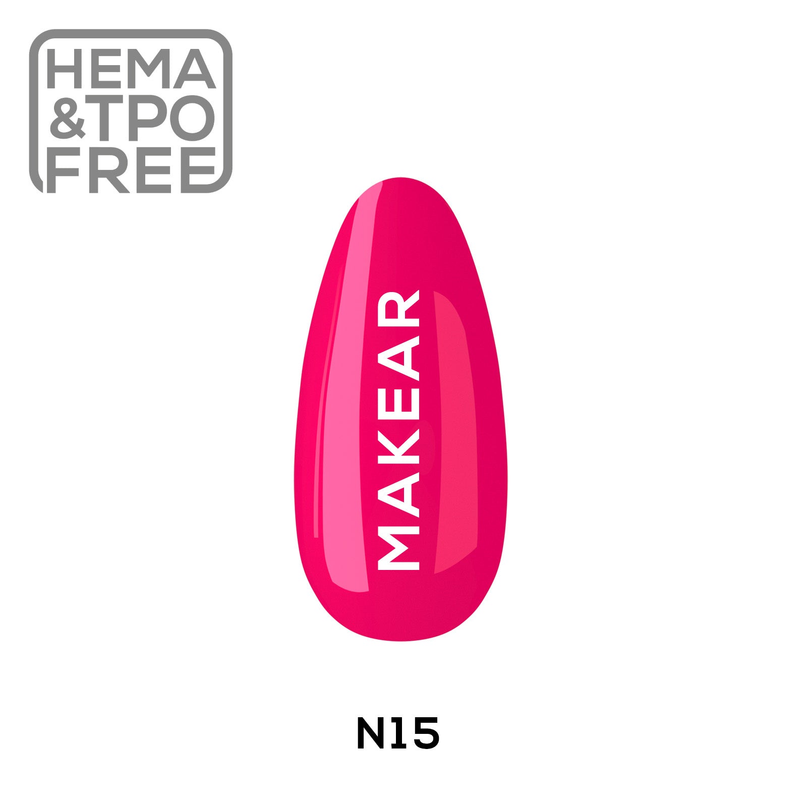 Gelpolish - N15 MAKEAR-Gelpolish-MAKEAR-NR Kosmetik